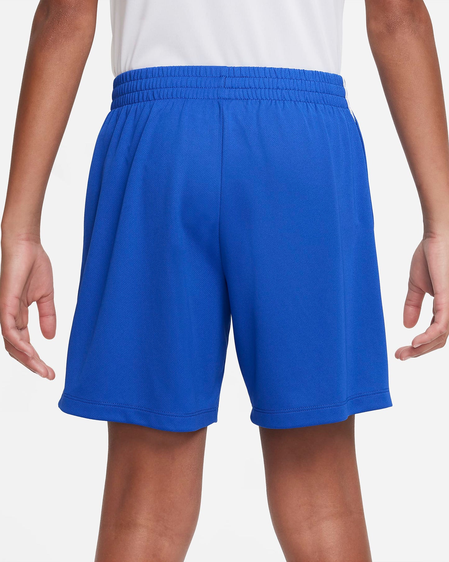 Nike Multi Older Boys' Dri-FIT Graphic Training Shorts | Game Royal