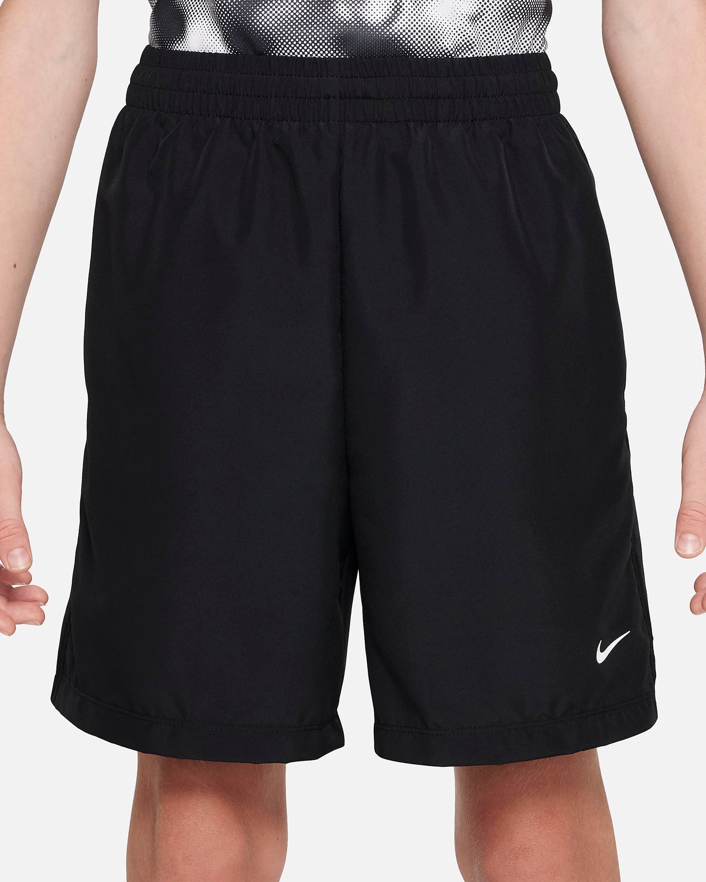 Nike Multi Older Boys' Dri-FIT Training Shorts | Black