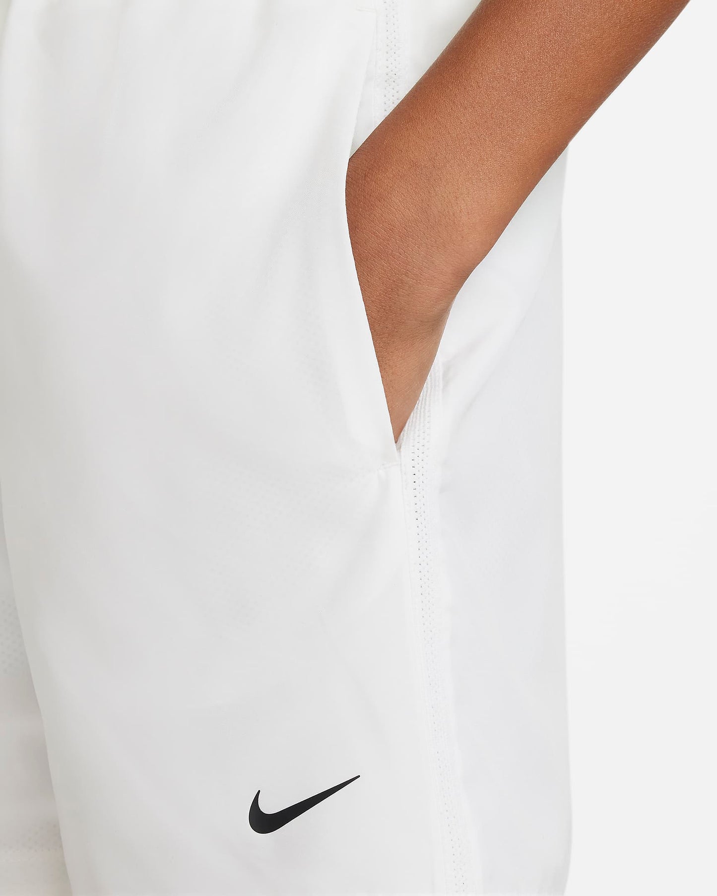 Nike Multi Older Boys' Dri-FIT Training Shorts | White