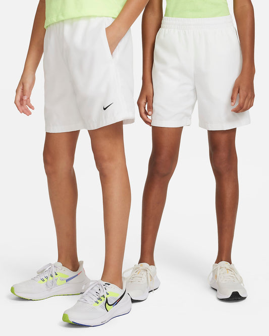 Nike Multi Older Boys' Dri-FIT Training Shorts | White