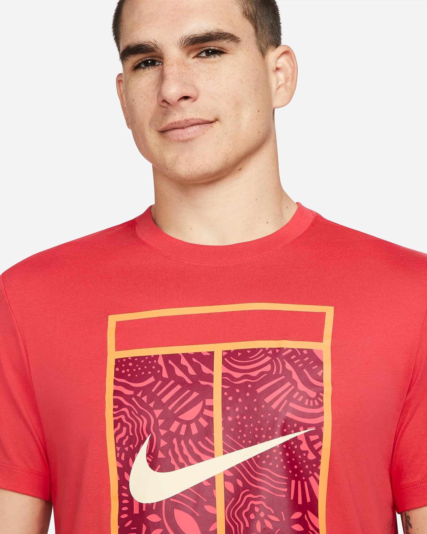 NikeCourt Dri-FIT T-shirt | Track Red