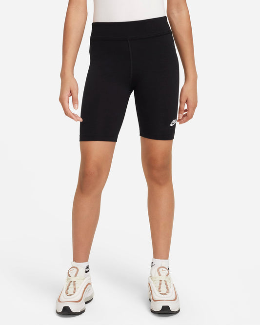 Nike Older Girls' 18cm Biker Shorts | Black