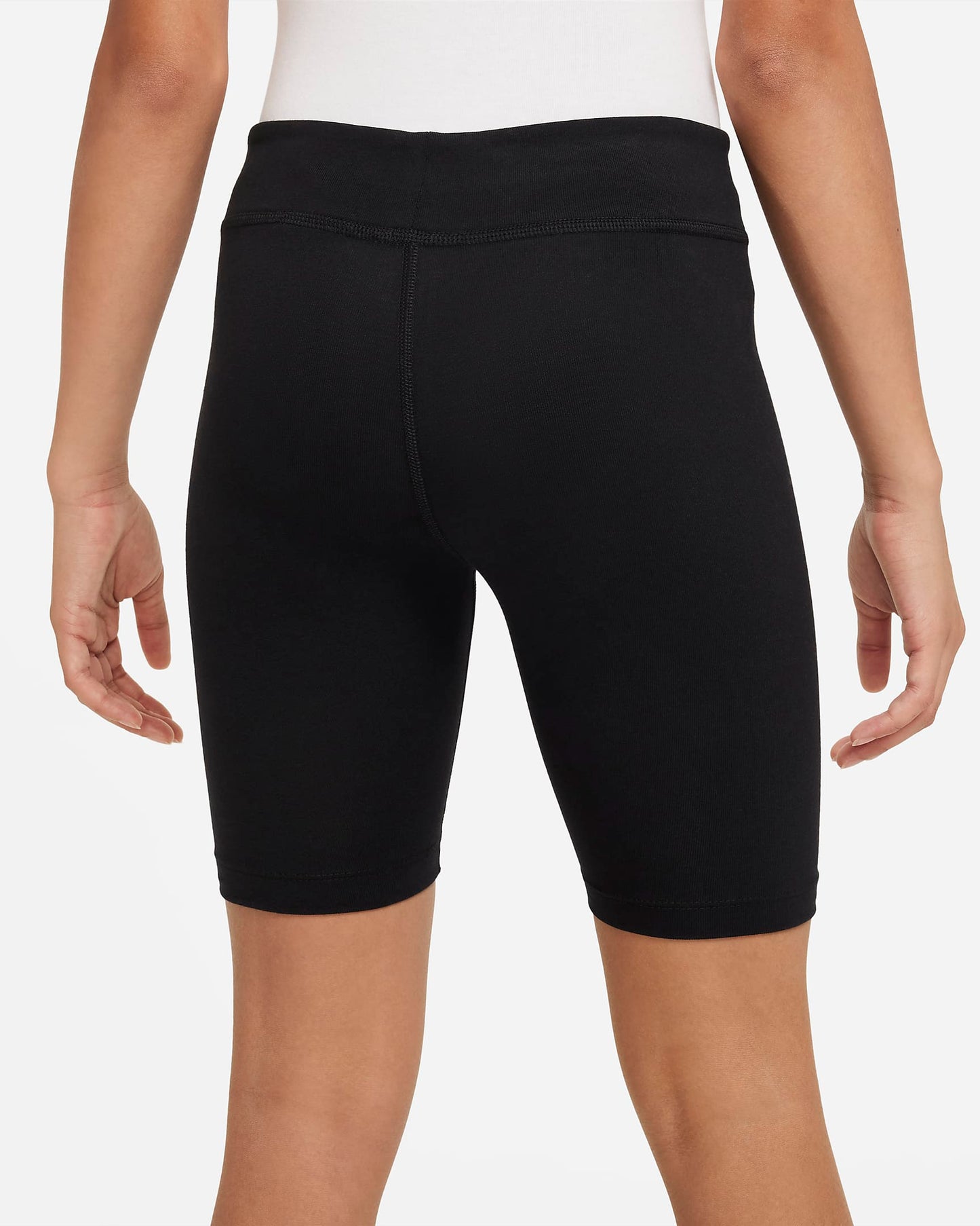 Nike Older Girls' 18cm Biker Shorts | Black