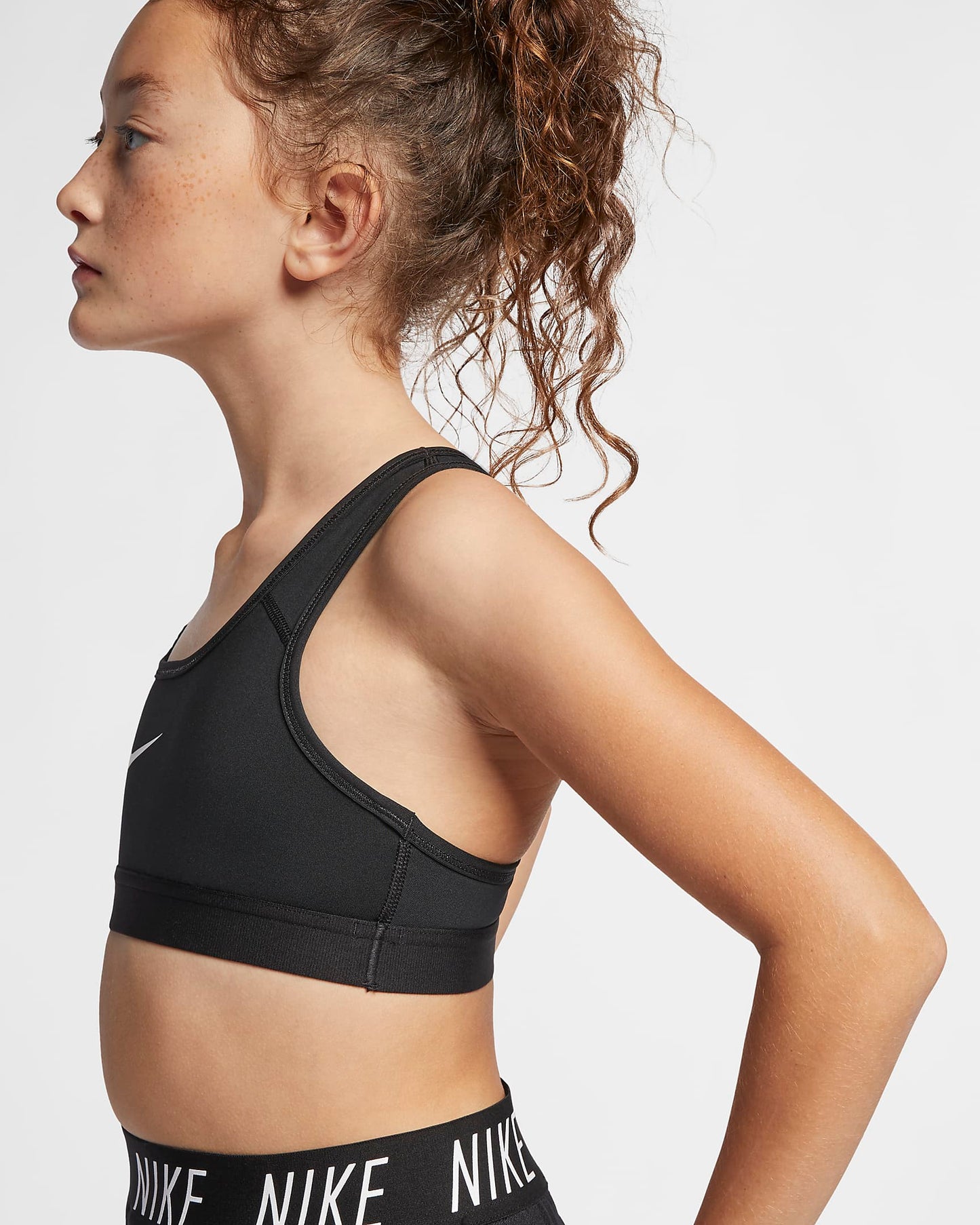 Nike Older Kids' (Girls') Sports Bra | Black