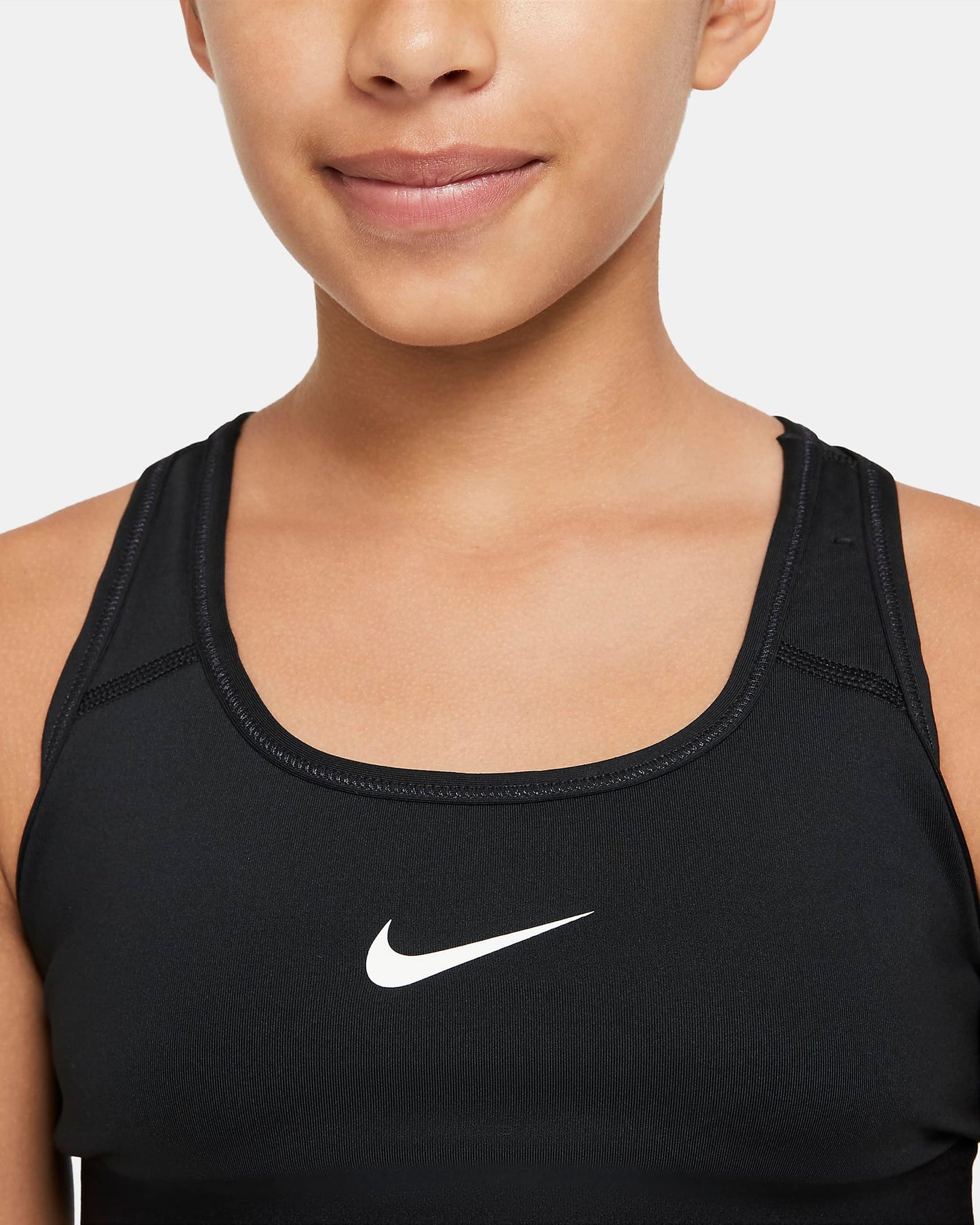 Nike Older Kids' (Girls') Sports Bra | Black