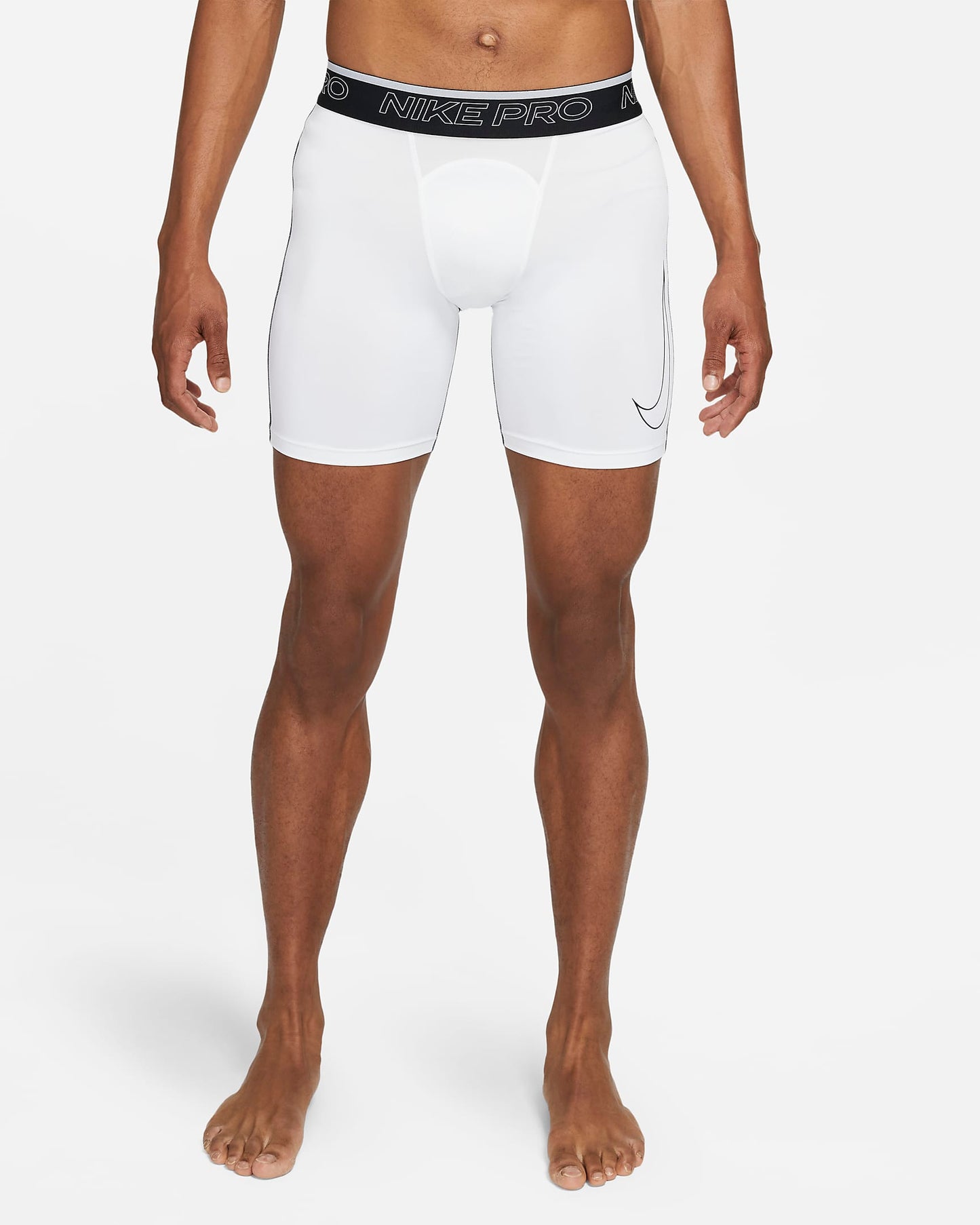 Nike Pro Dri-FIT Shorts | White