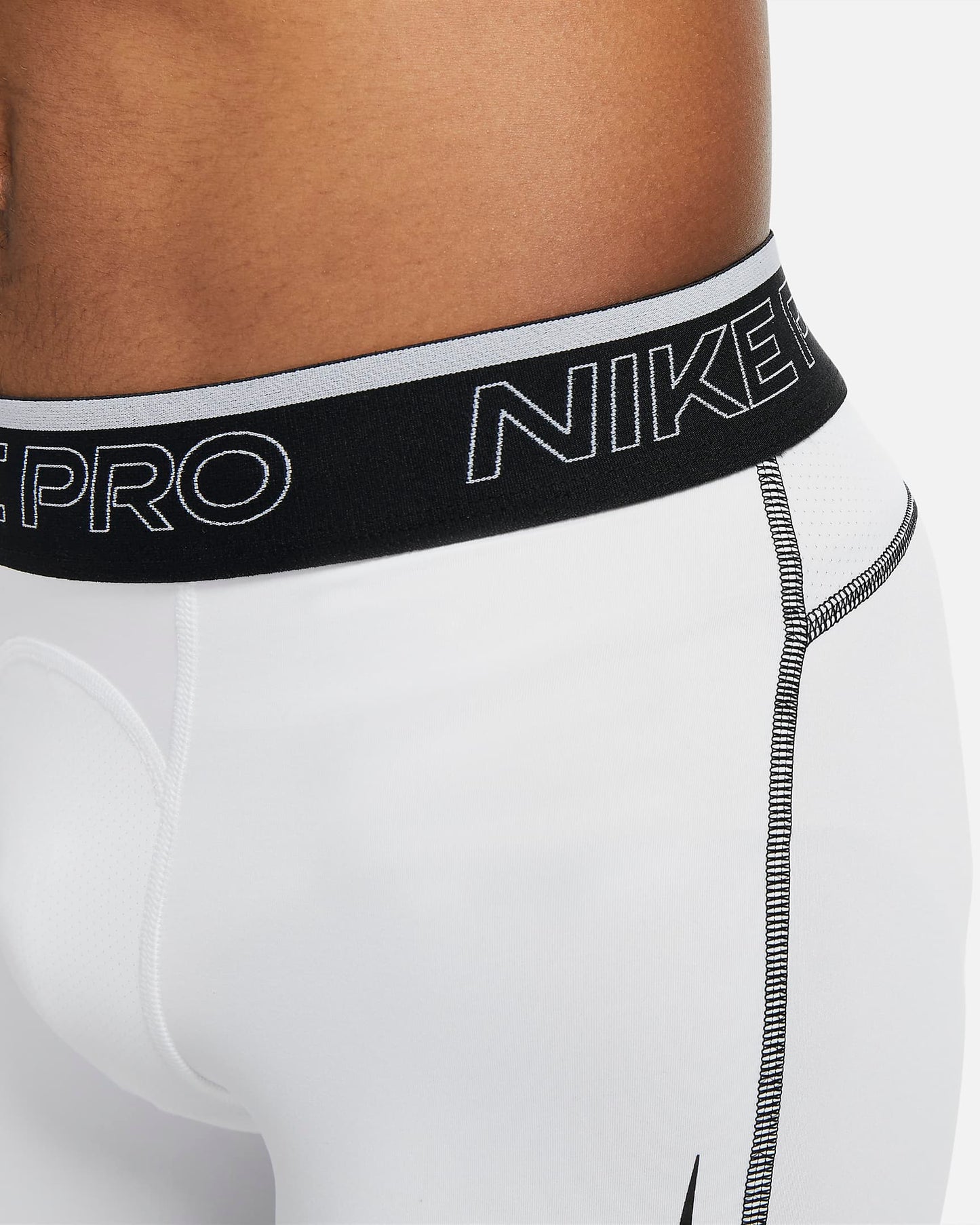 Nike Pro Dri-FIT Shorts | White