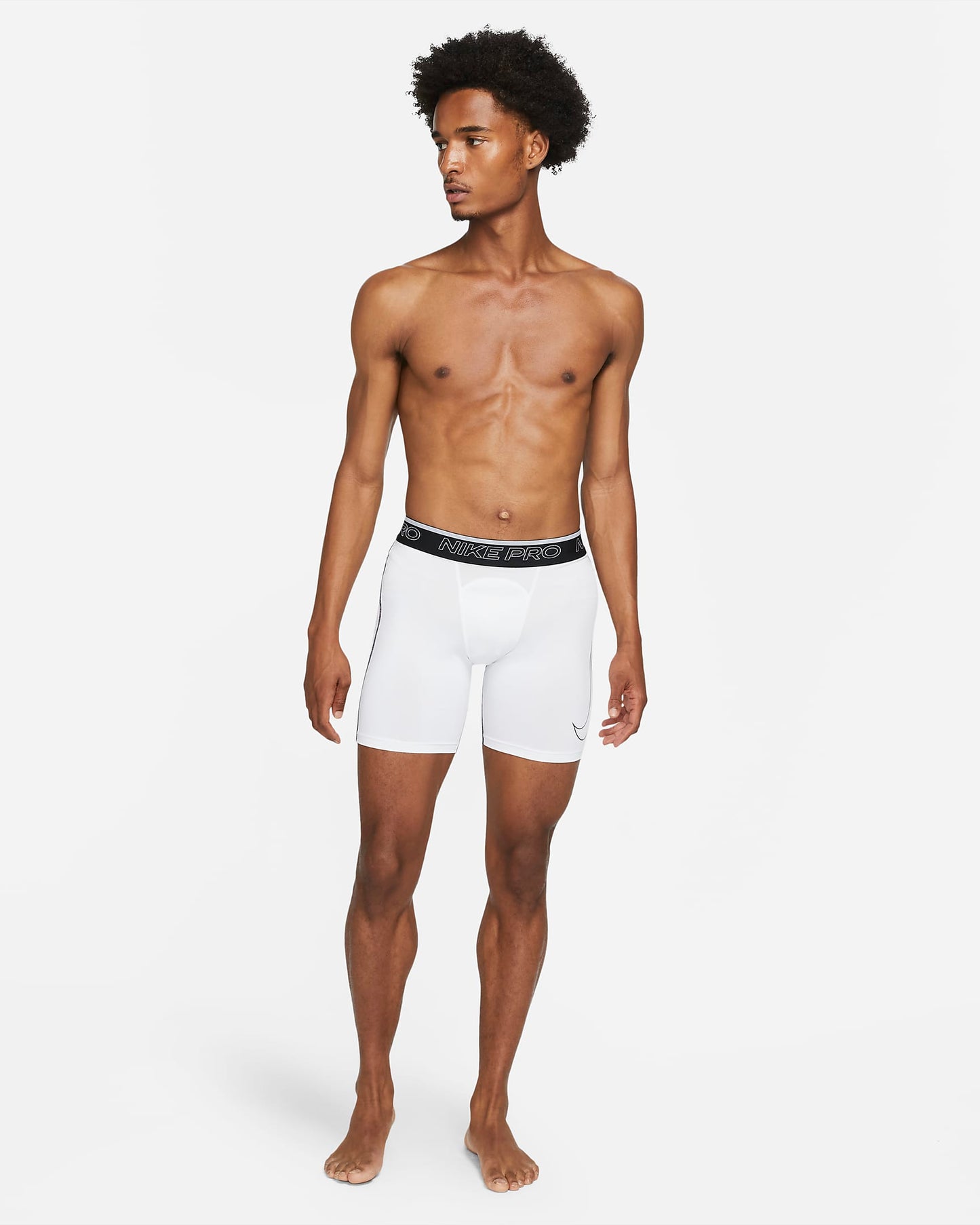 Nike Pro Dri-FIT Shorts | White