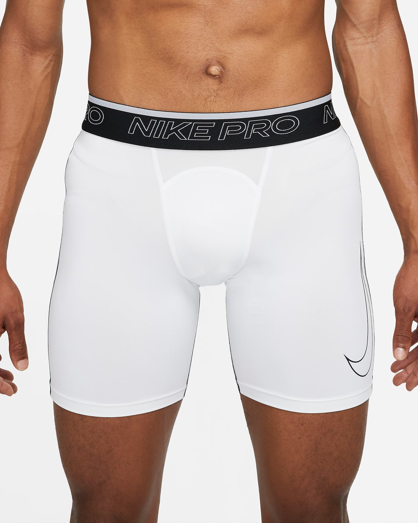 Nike Pro Dri-FIT Shorts | White