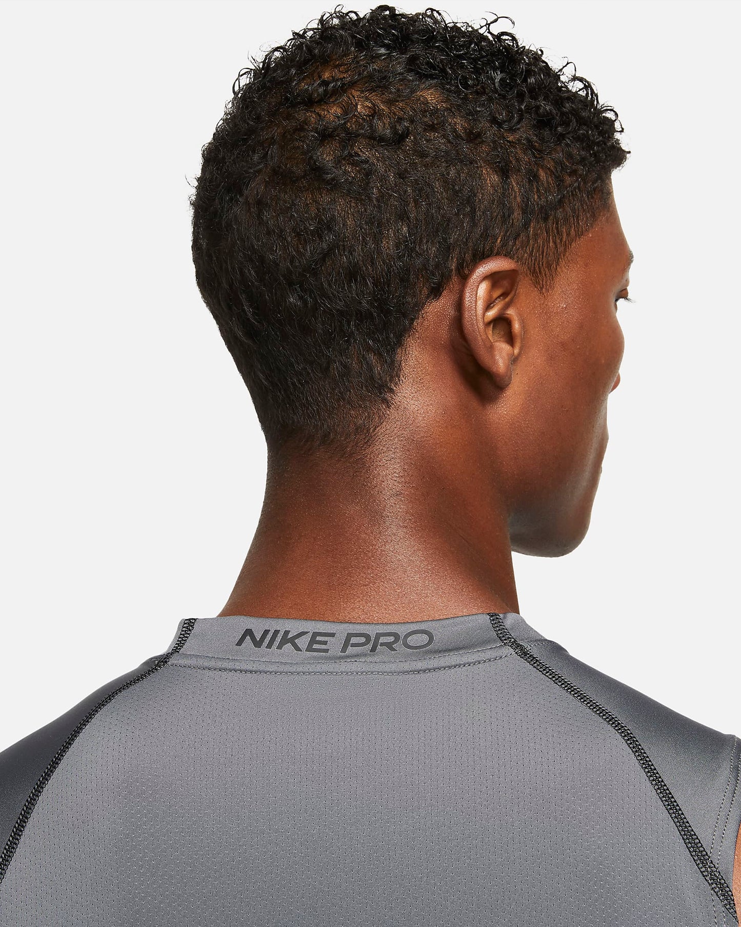 Nike Pro Dri-FIT Tight-Fit Sleeveless Top | Iron Grey