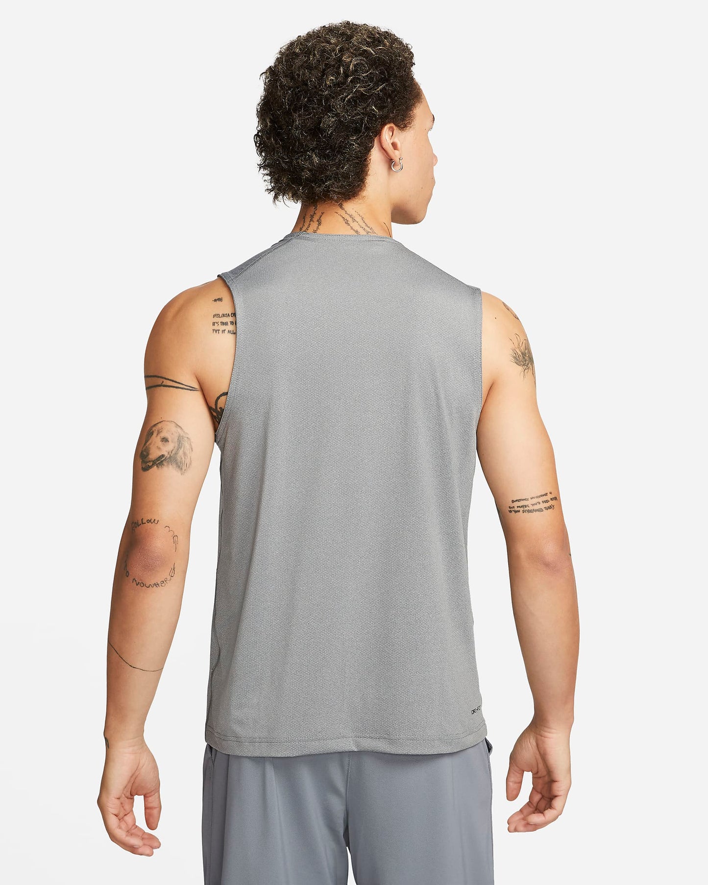 Nike Ready Men's Dri-FIT Fitness Tank Top | Smoke Grey