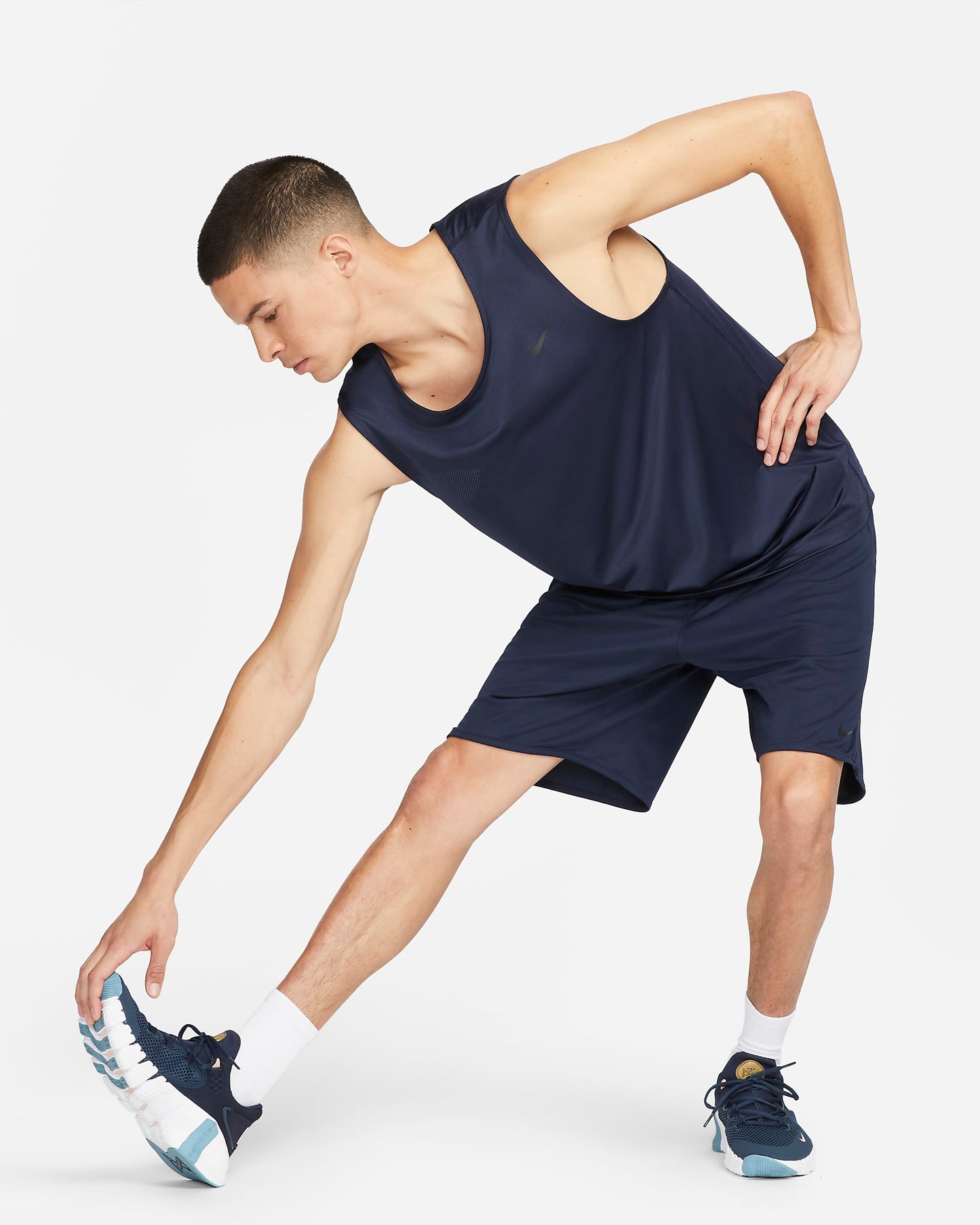 Nike Ready Men's Dri-FIT Fitness Tank Top | Obsidian