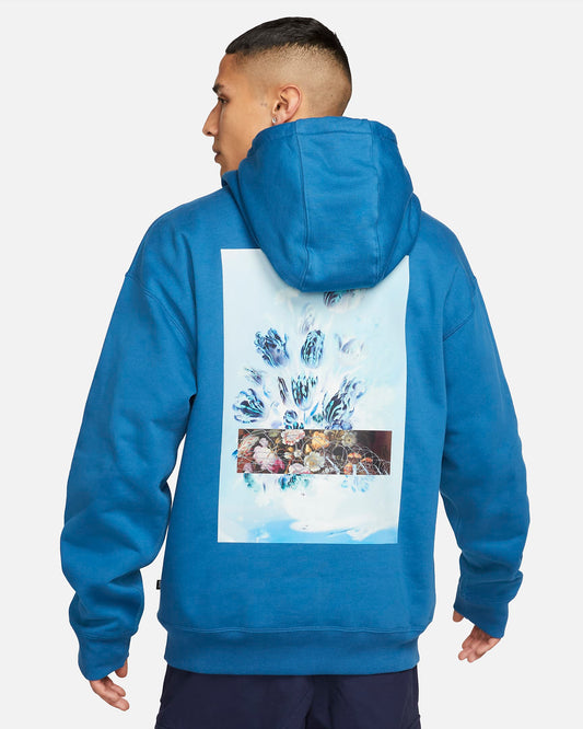 Nike SB Fleece Pullover Skate Hoodie | Industrial Blue