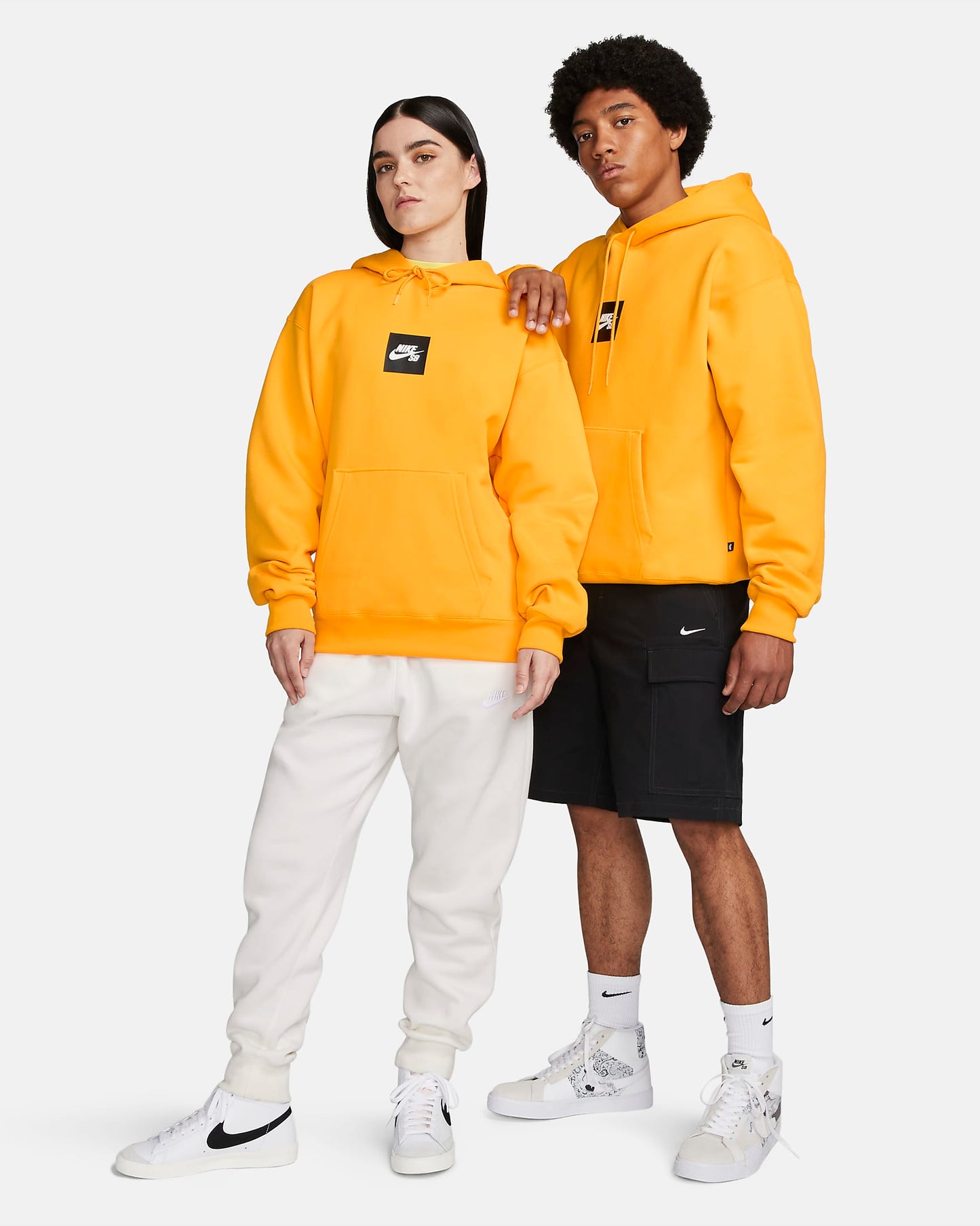 Nike SB Fleece Skate Hoodie | University Gold