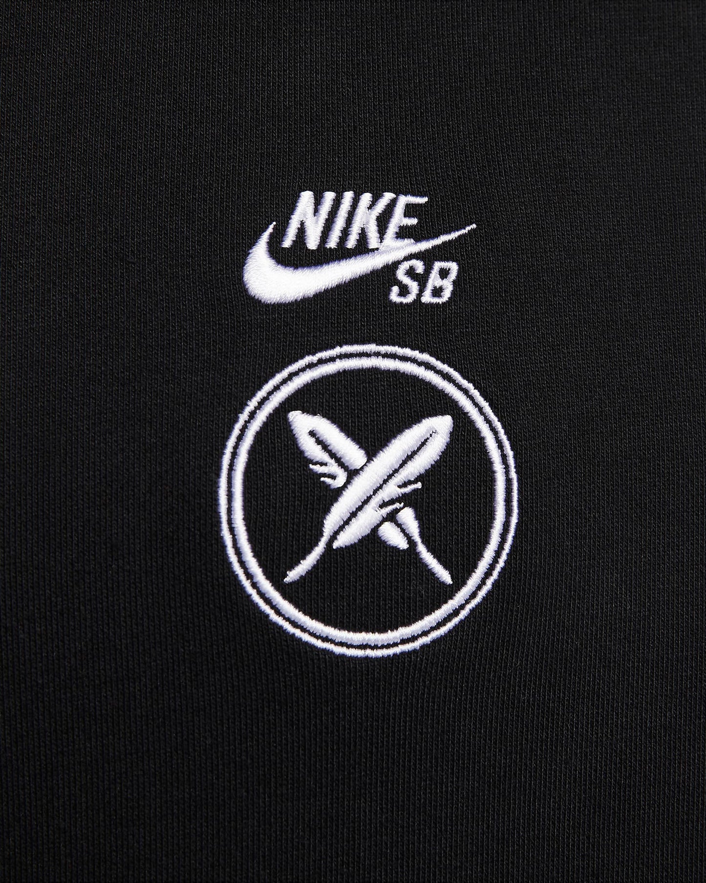 Nike SB Fleece Skate Pullover Hoodie | Black