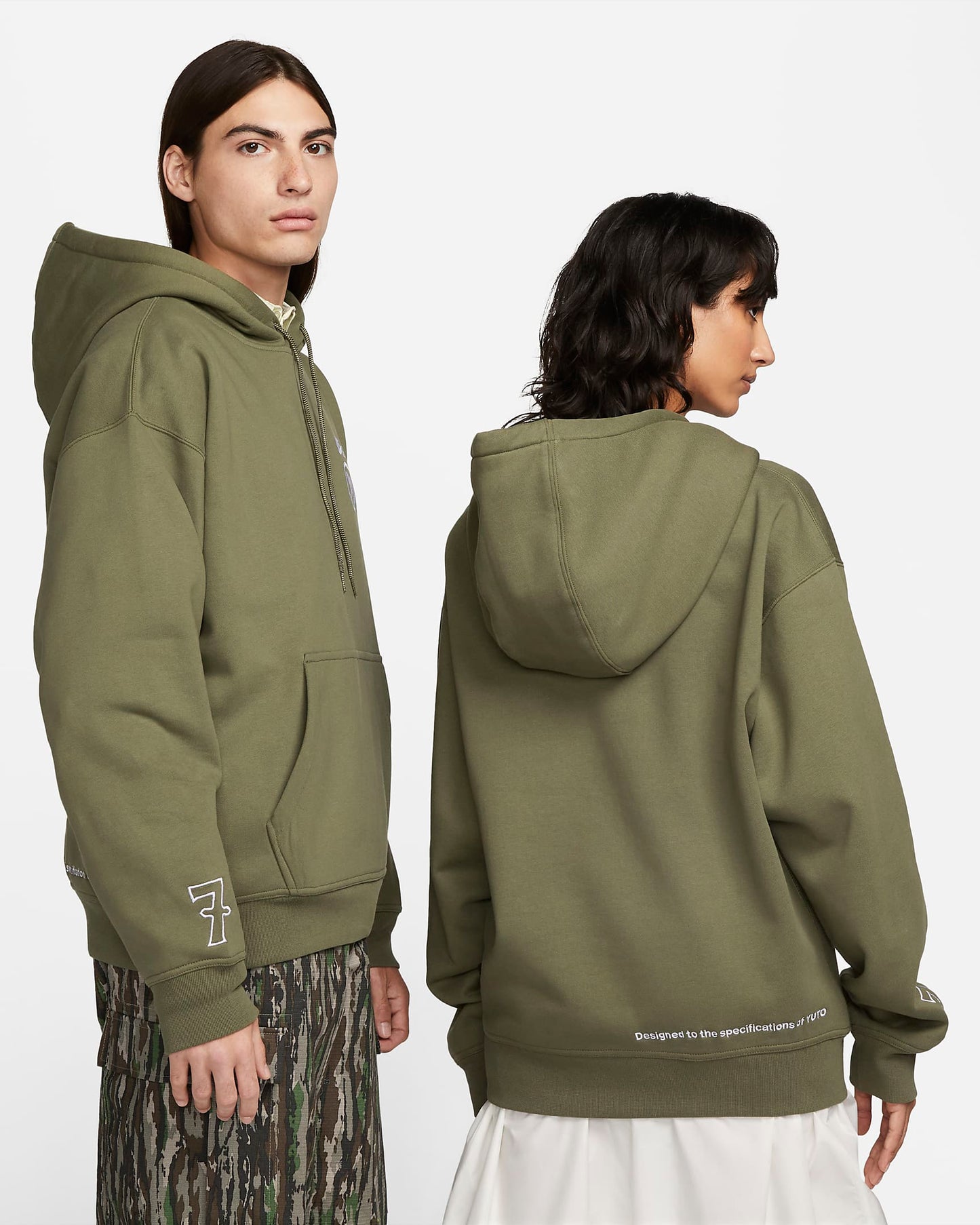 Nike SB Fleece Skate Pullover Hoodie | Medium Olive