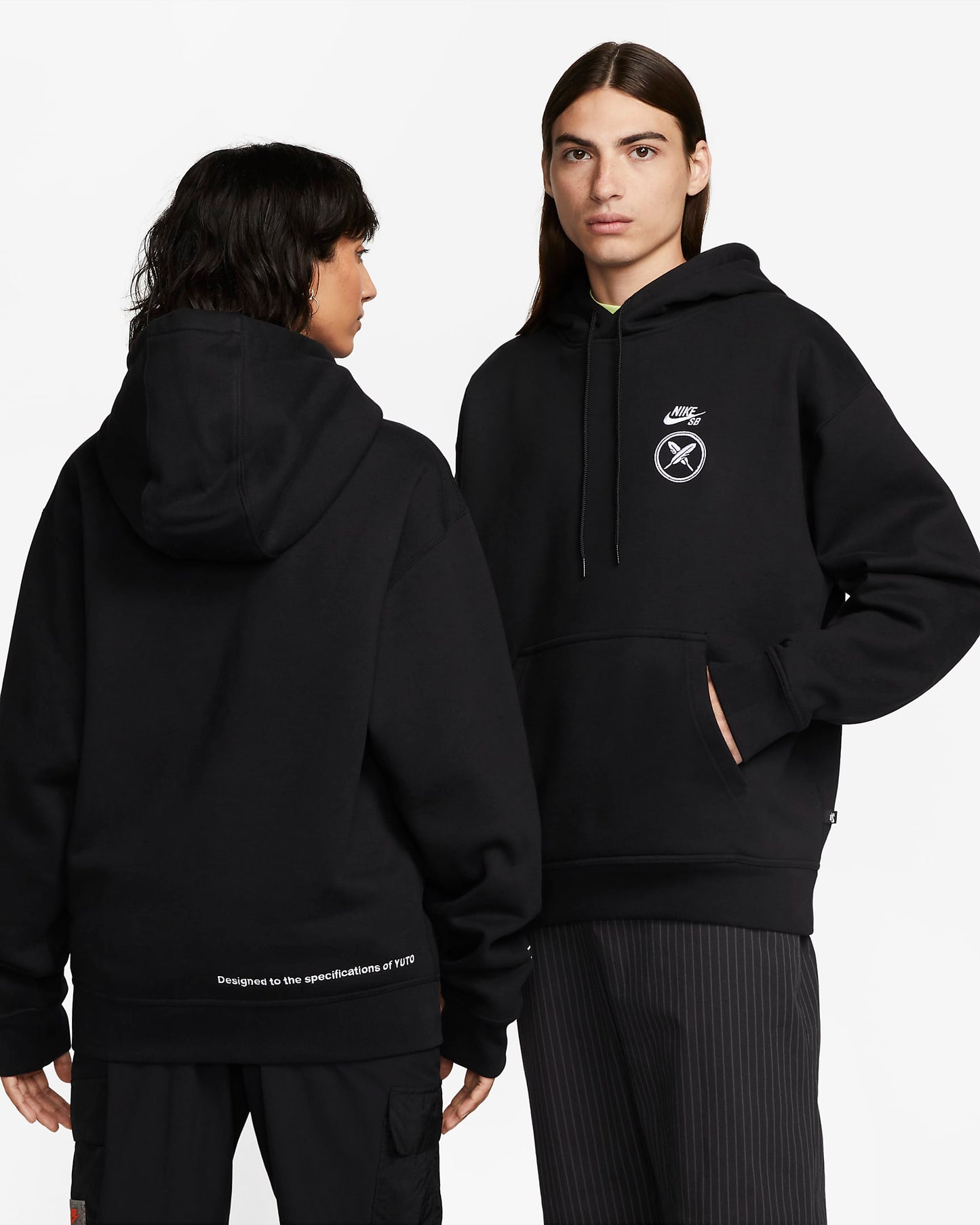 Nike SB Fleece Skate Pullover Hoodie | Black