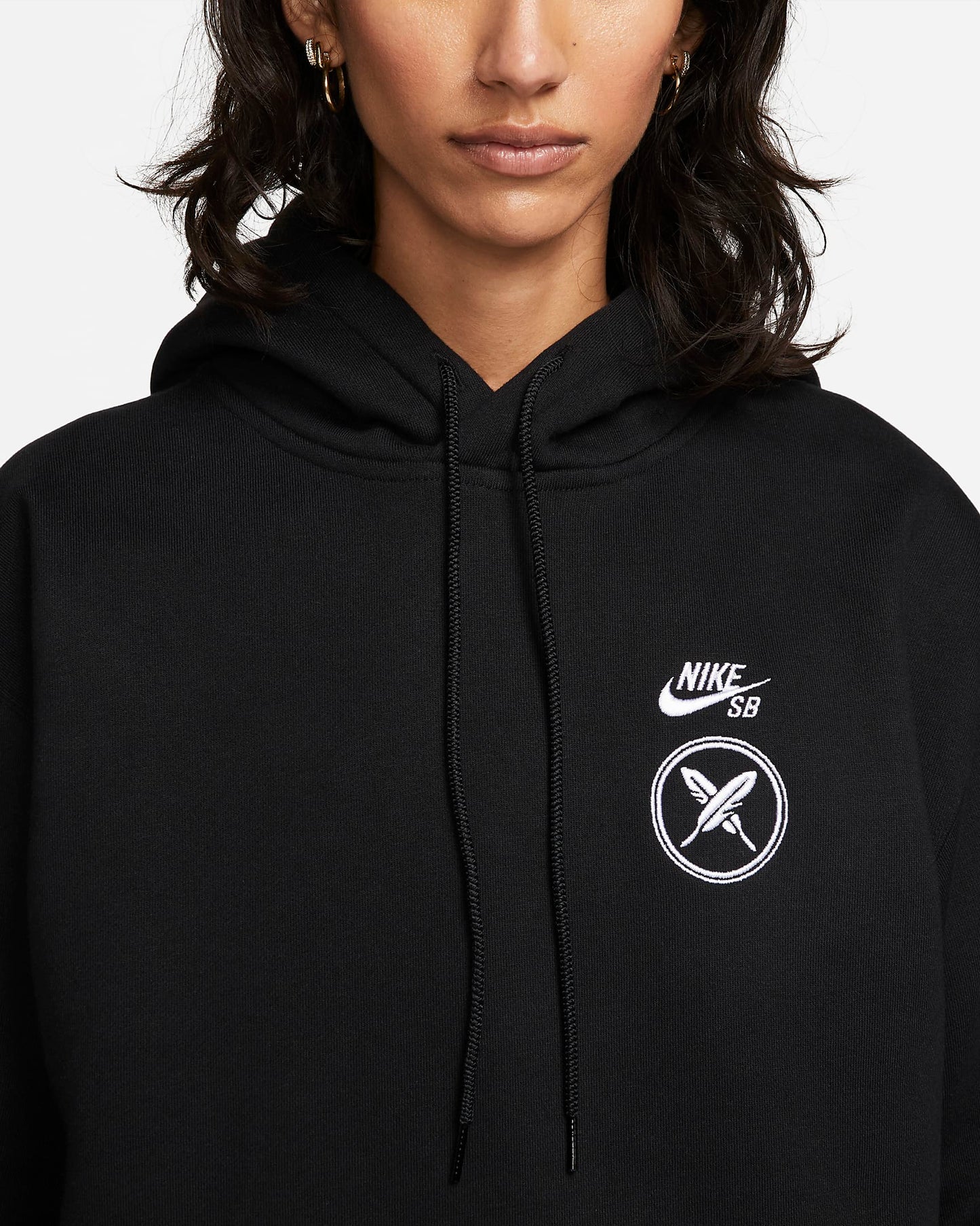 Nike SB Fleece Skate Pullover Hoodie | Black