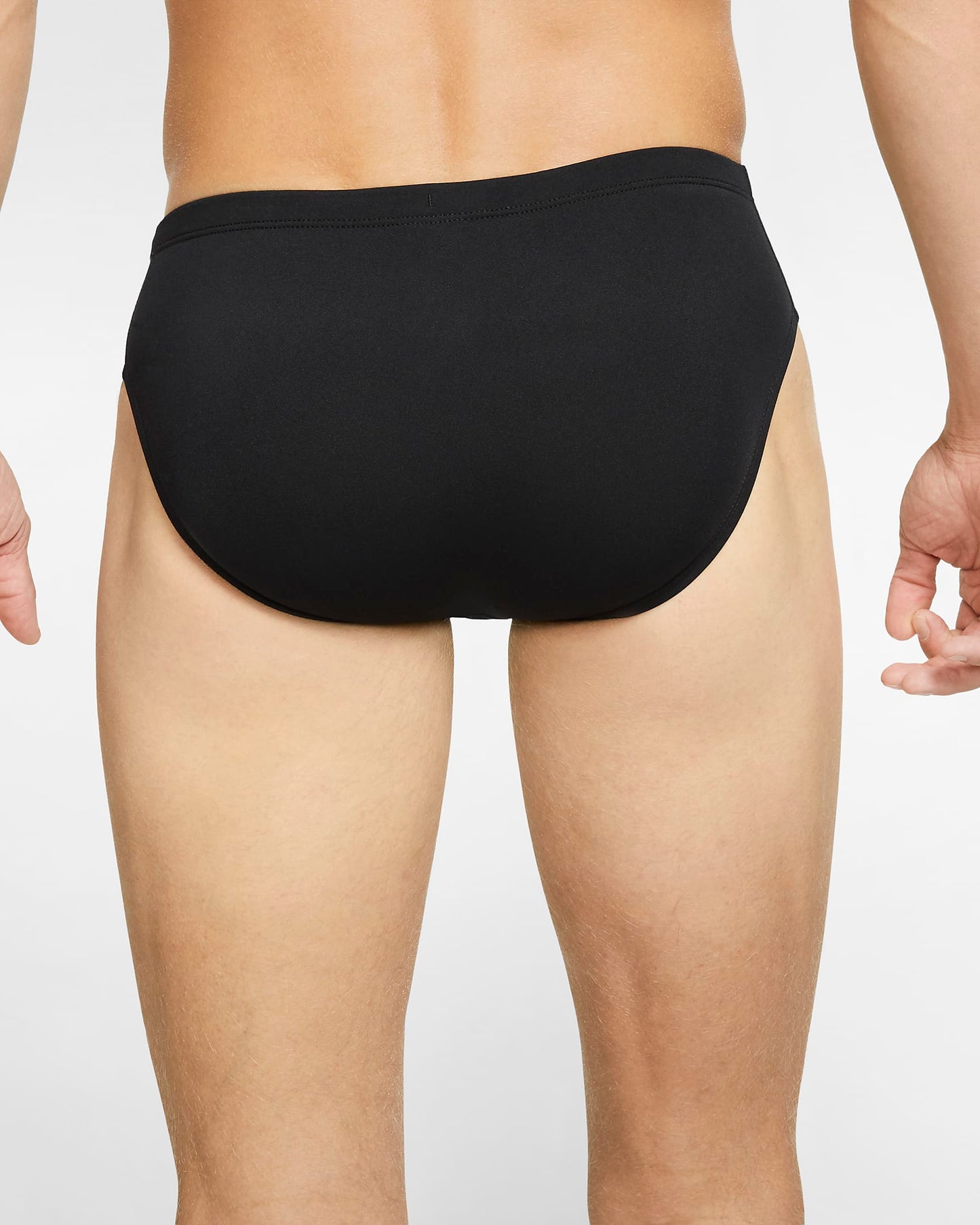 Nike Solid Men's Swimming Briefs | Black
