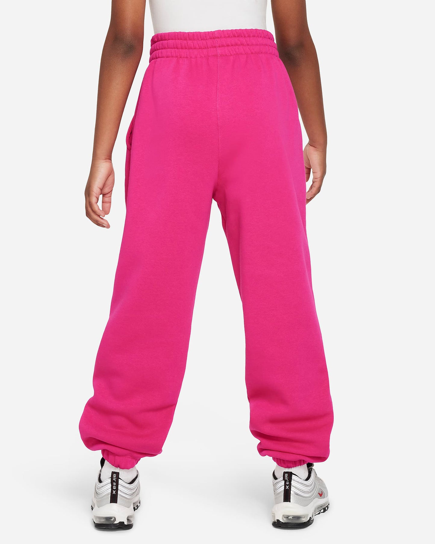 Nike Sportswear Club Fleece Older Girls' Loose Trousers | Fireberry