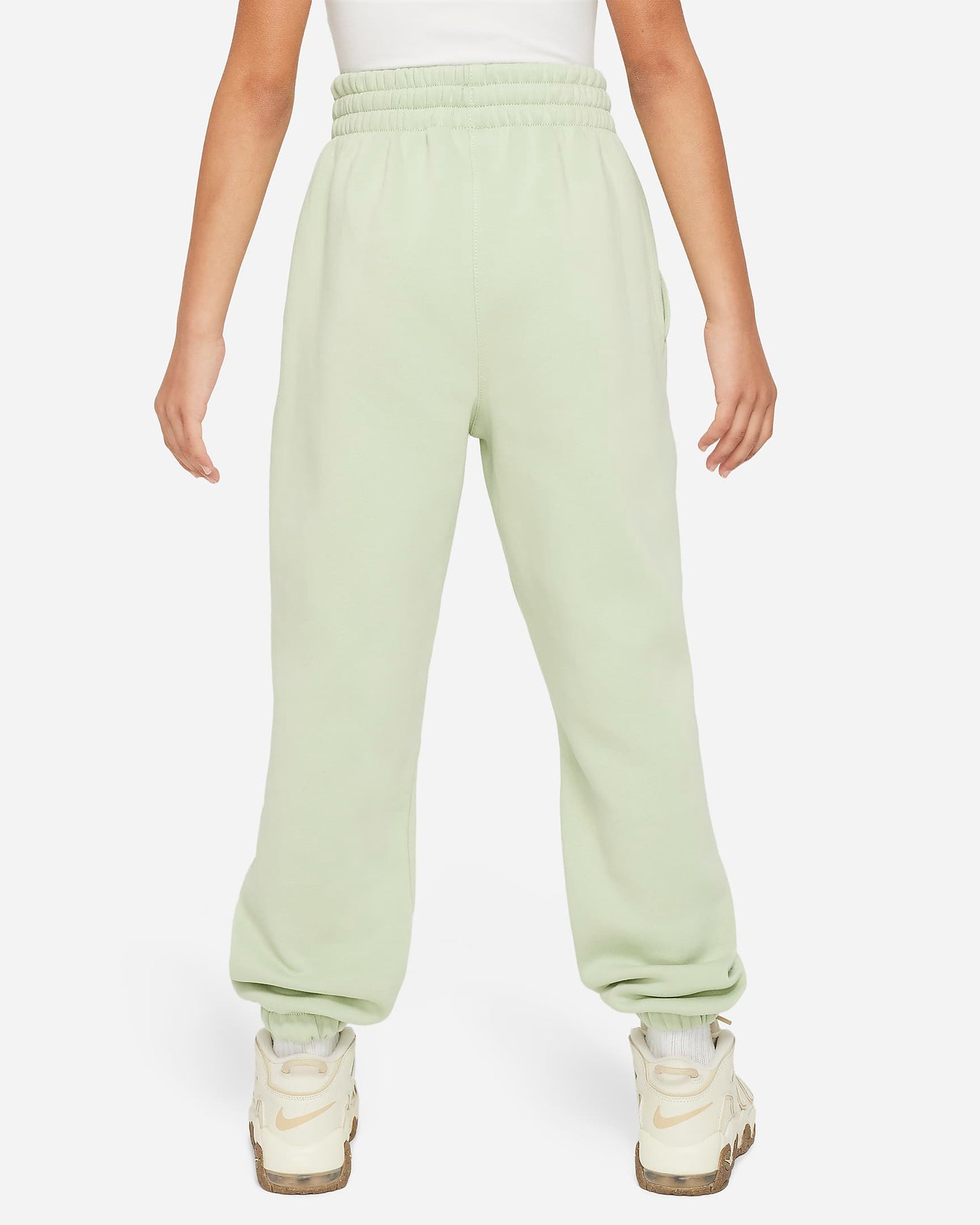 Nike Sportswear Club Fleece Older Girls' Loose Trousers | Honeydew