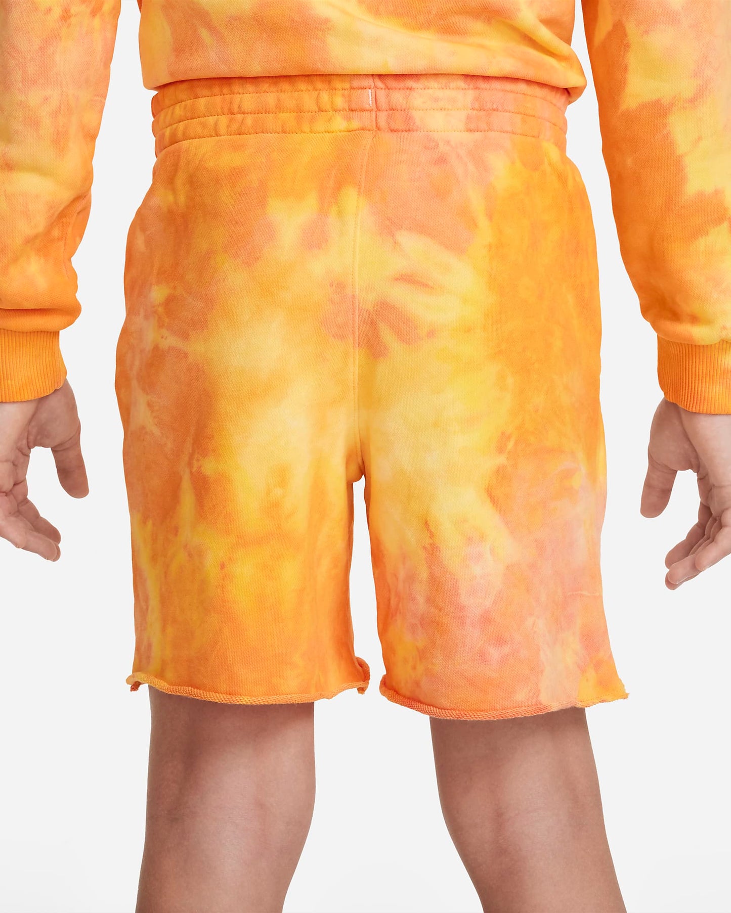 Nike Sportswear Club Fleece Older Kids' Shorts | Vivid Orange