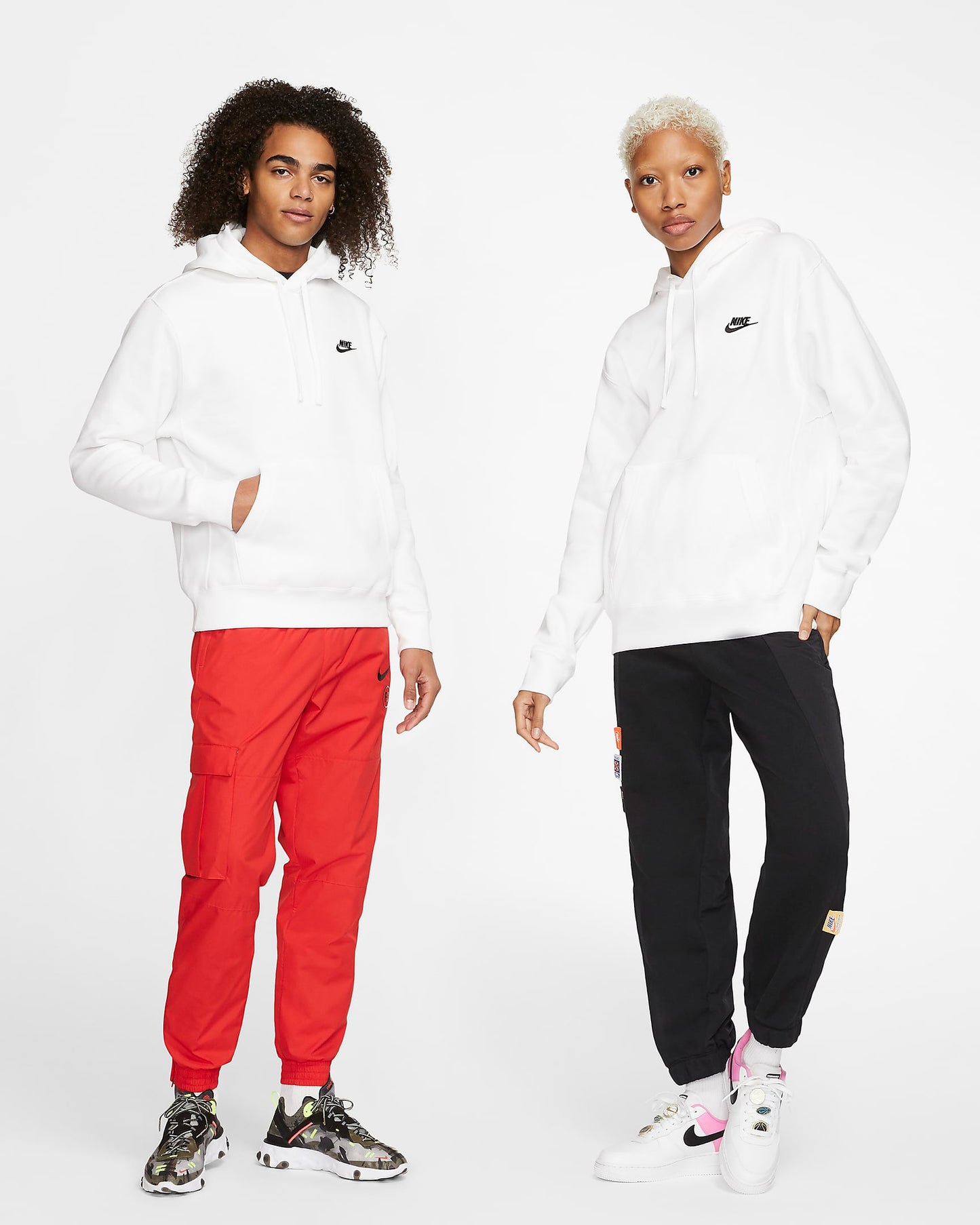 Nike Sportswear Club Fleece | White