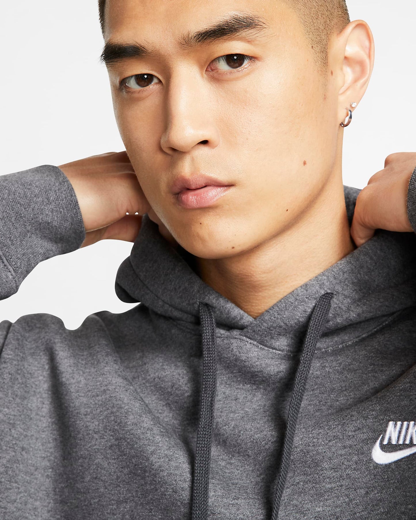 Nike Sportswear Club Fleece | Charcoal Heather