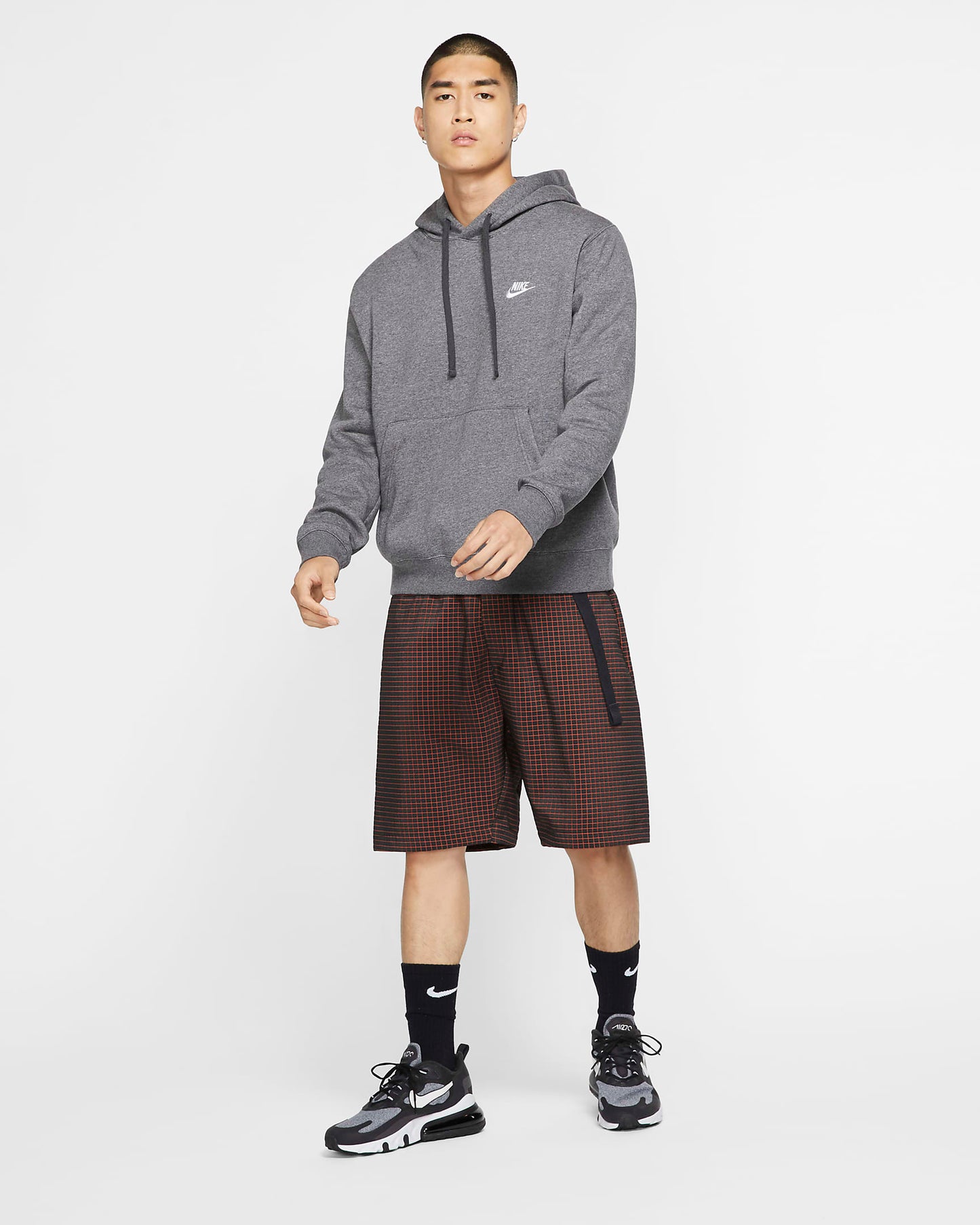 Nike Sportswear Club Fleece | Charcoal Heather