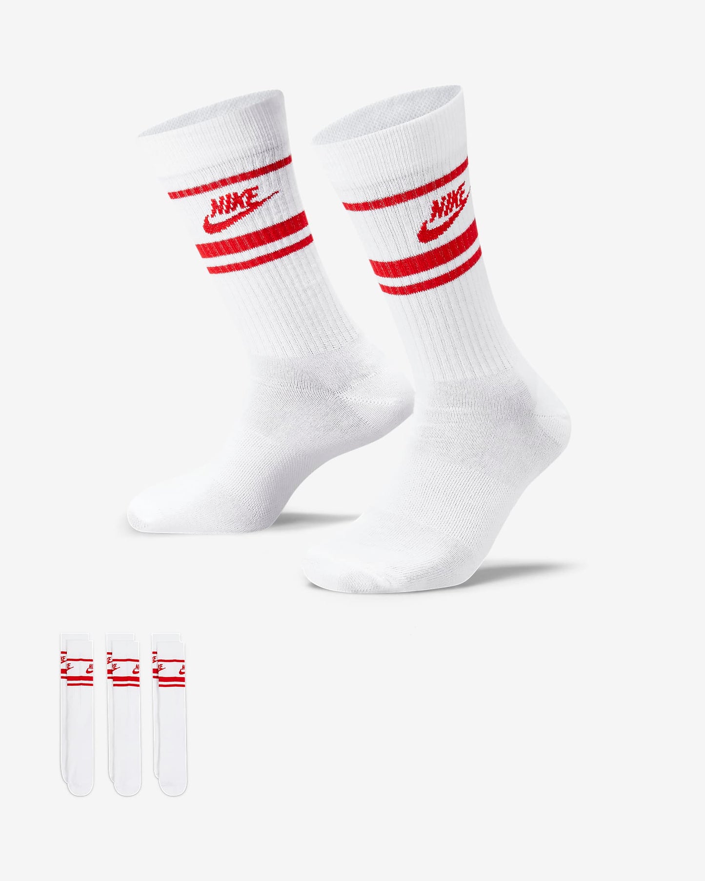 Nike Sportswear Everyday Essential | White&Red