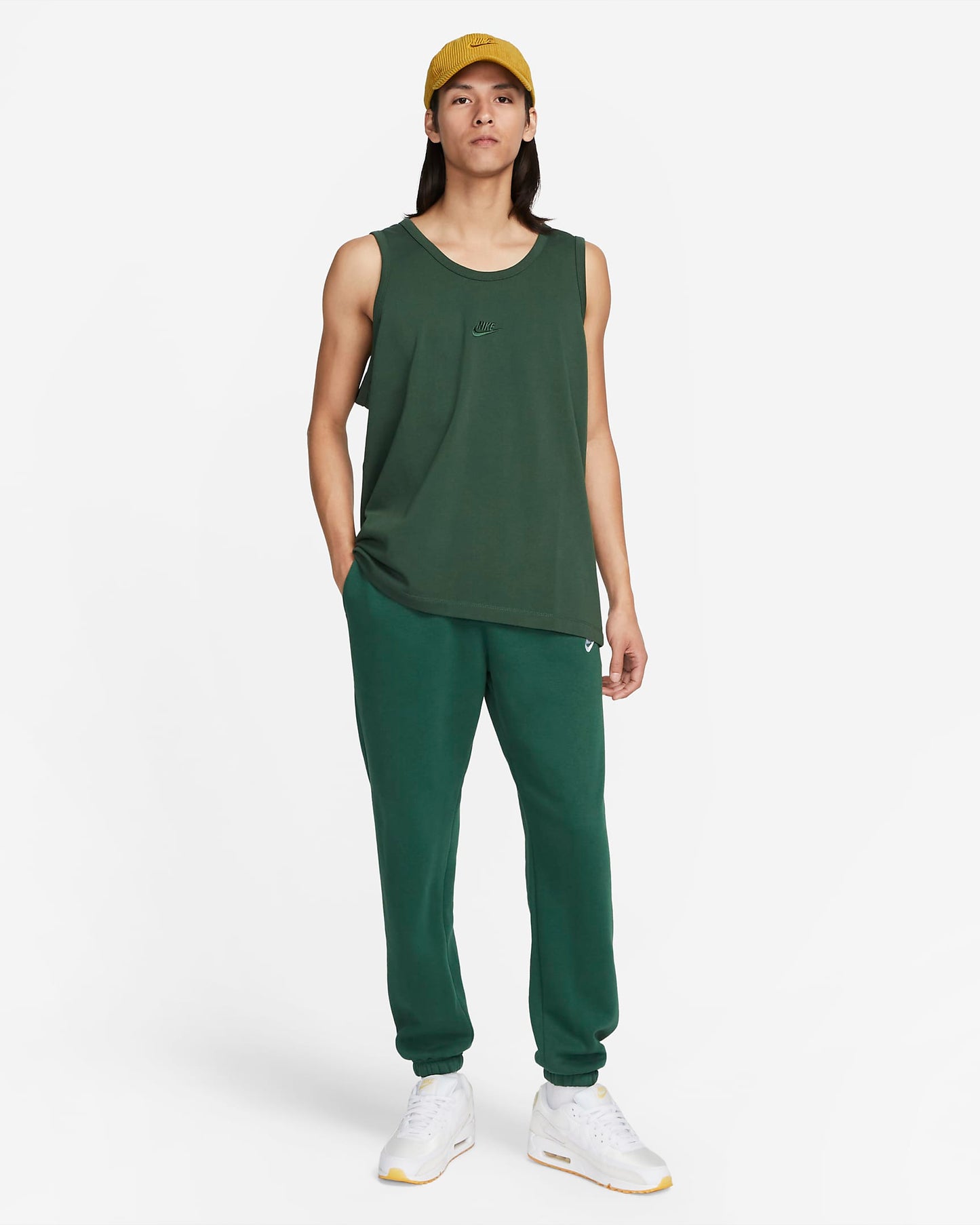 Nike Sportswear Premium Essentials Tank Top | Fir