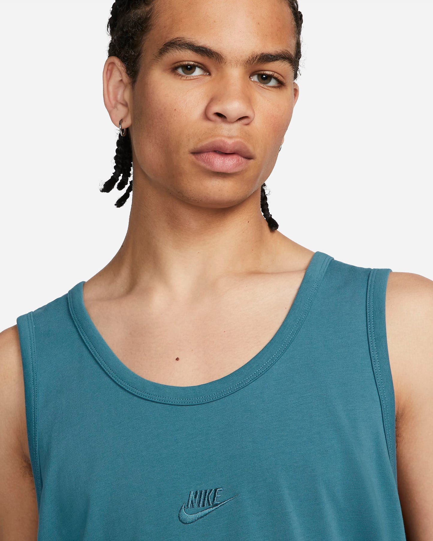 Nike Sportswear Premium Essentials Tank Top | Noise Aqua