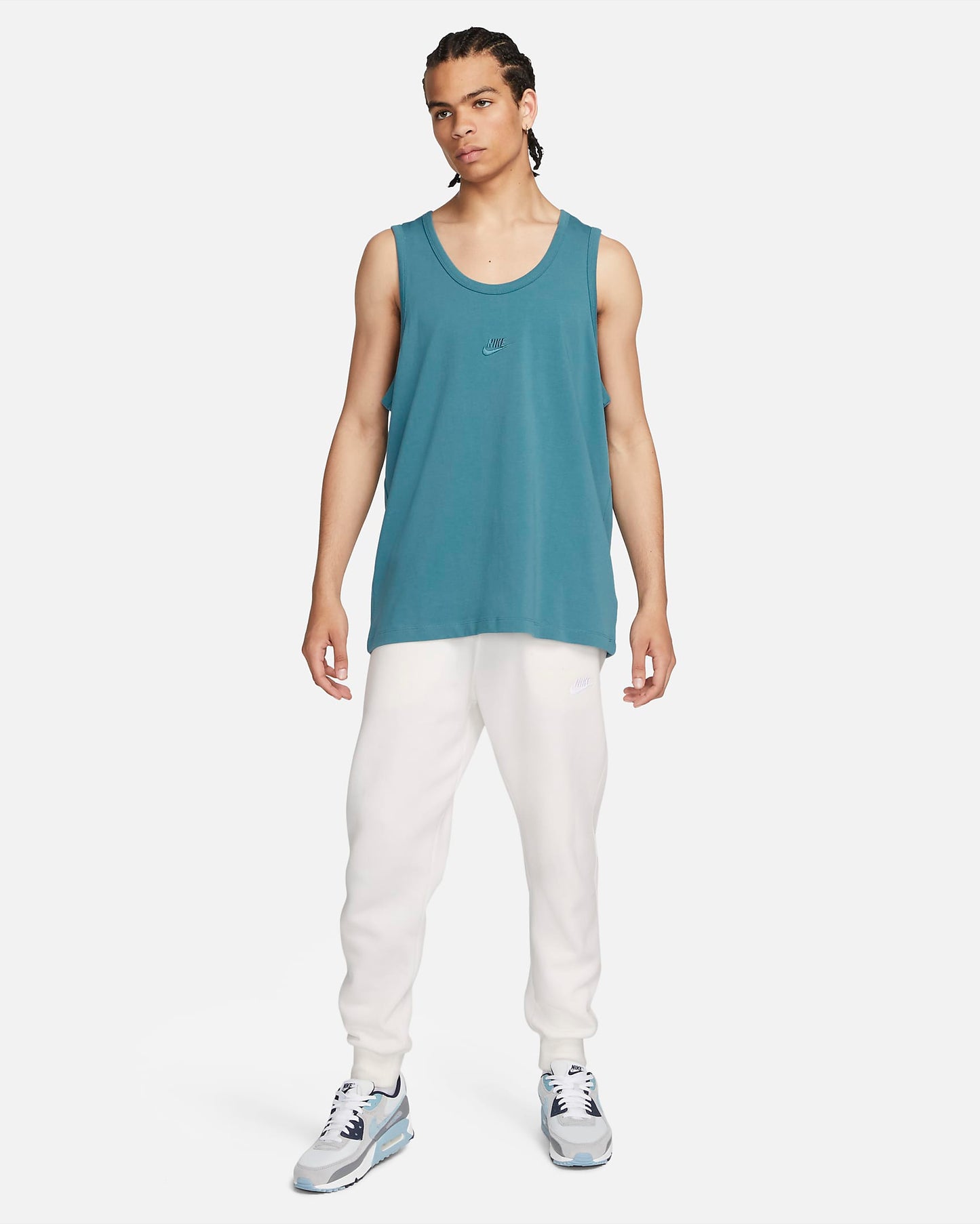 Nike Sportswear Premium Essentials Tank Top | Noise Aqua