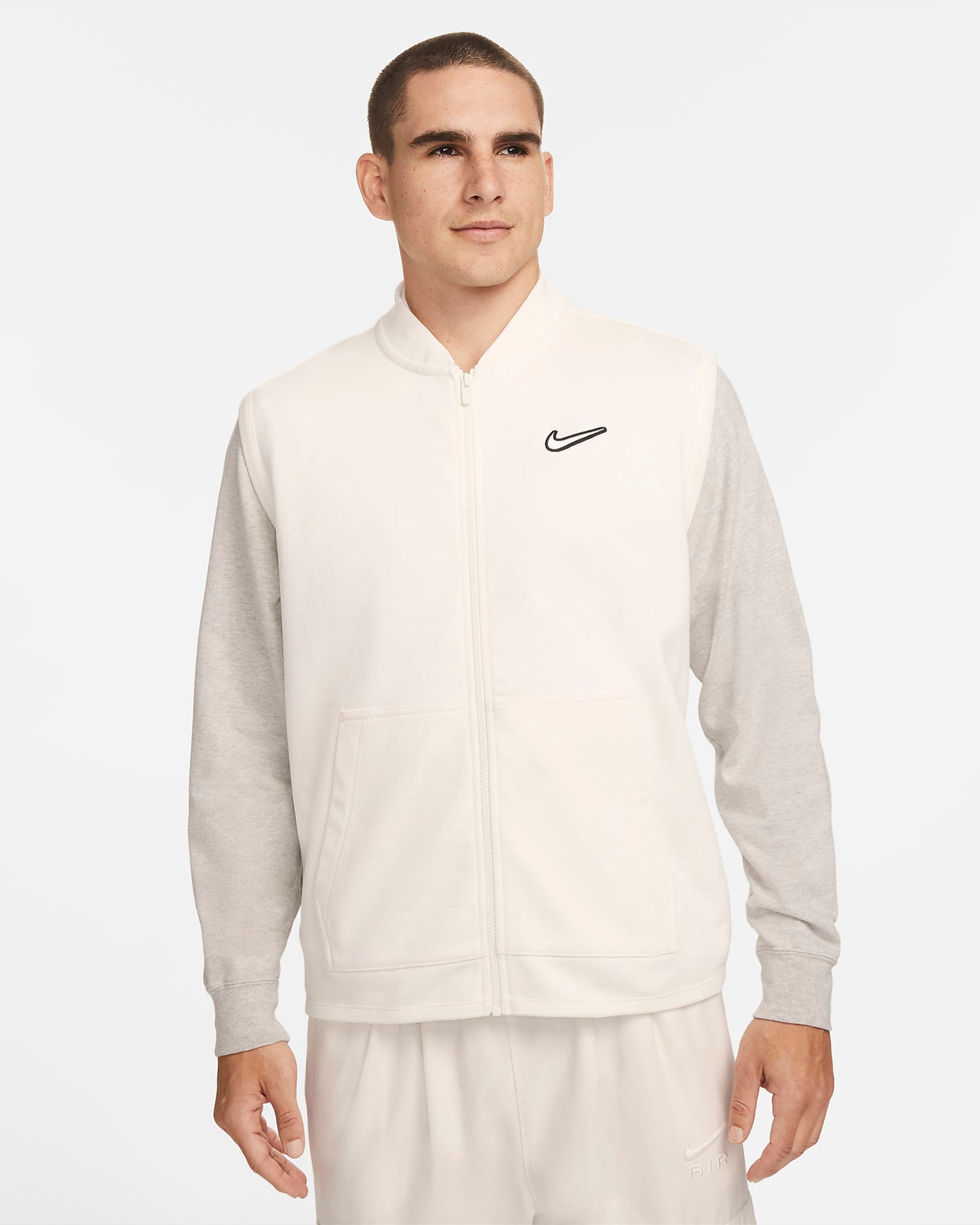 Nike Sportswear Men's Fleece Gilet | Sail