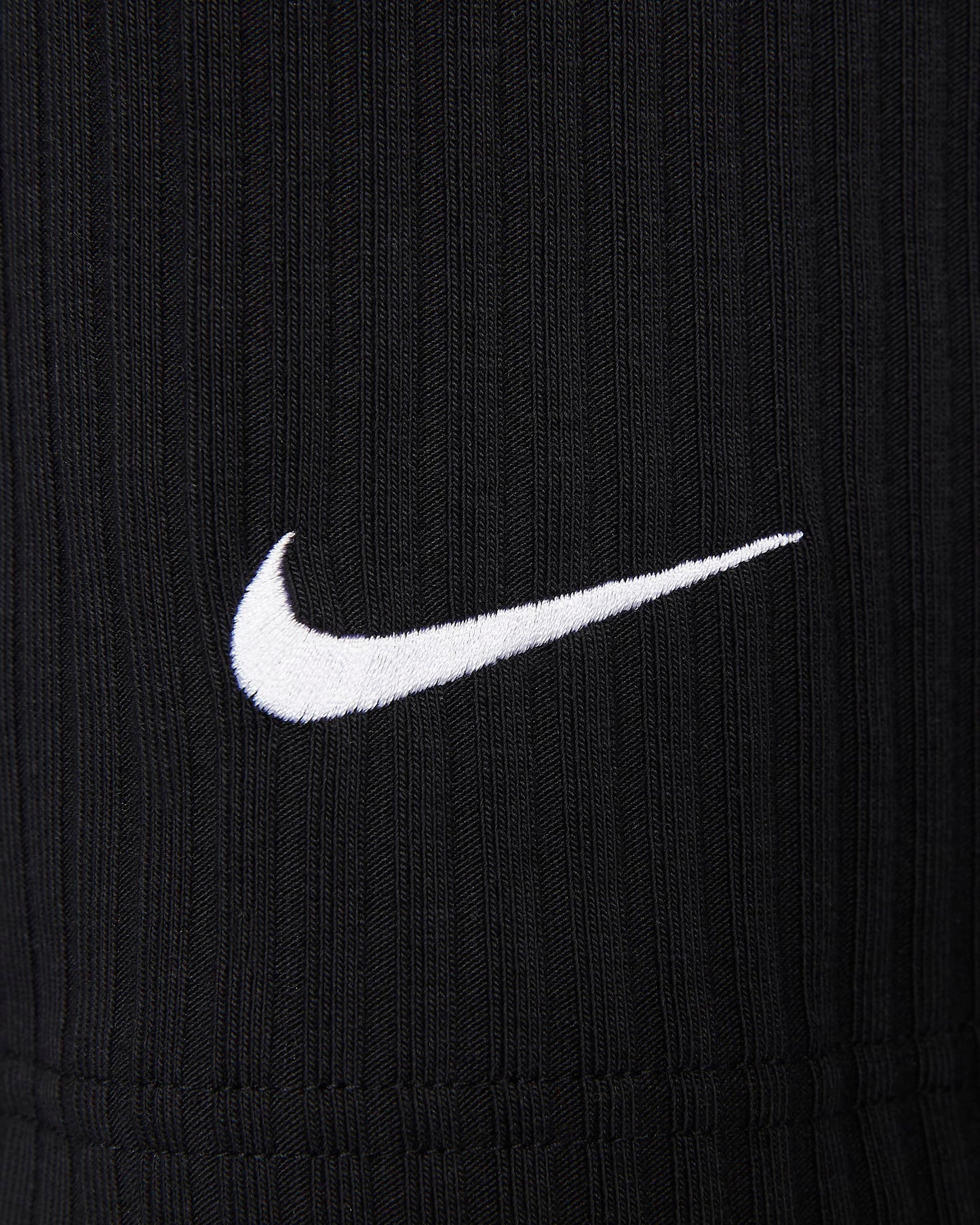 Nike Sportswear Women's High-Waisted Ribbed Jersey Skirt | Black