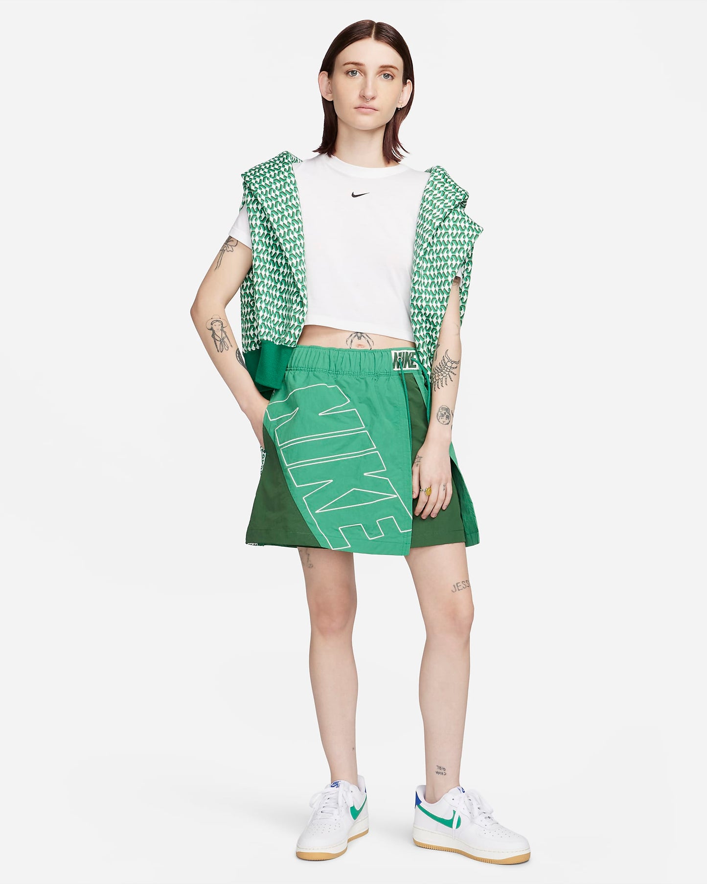 Nike Sportswear x Nike United Skirt | Malachite