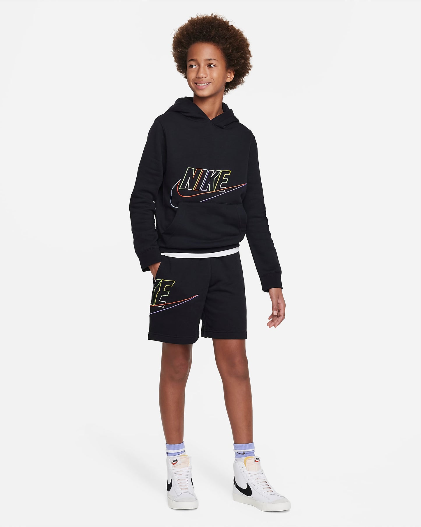 Nike Sportswear Older Boys' Shorts | Black