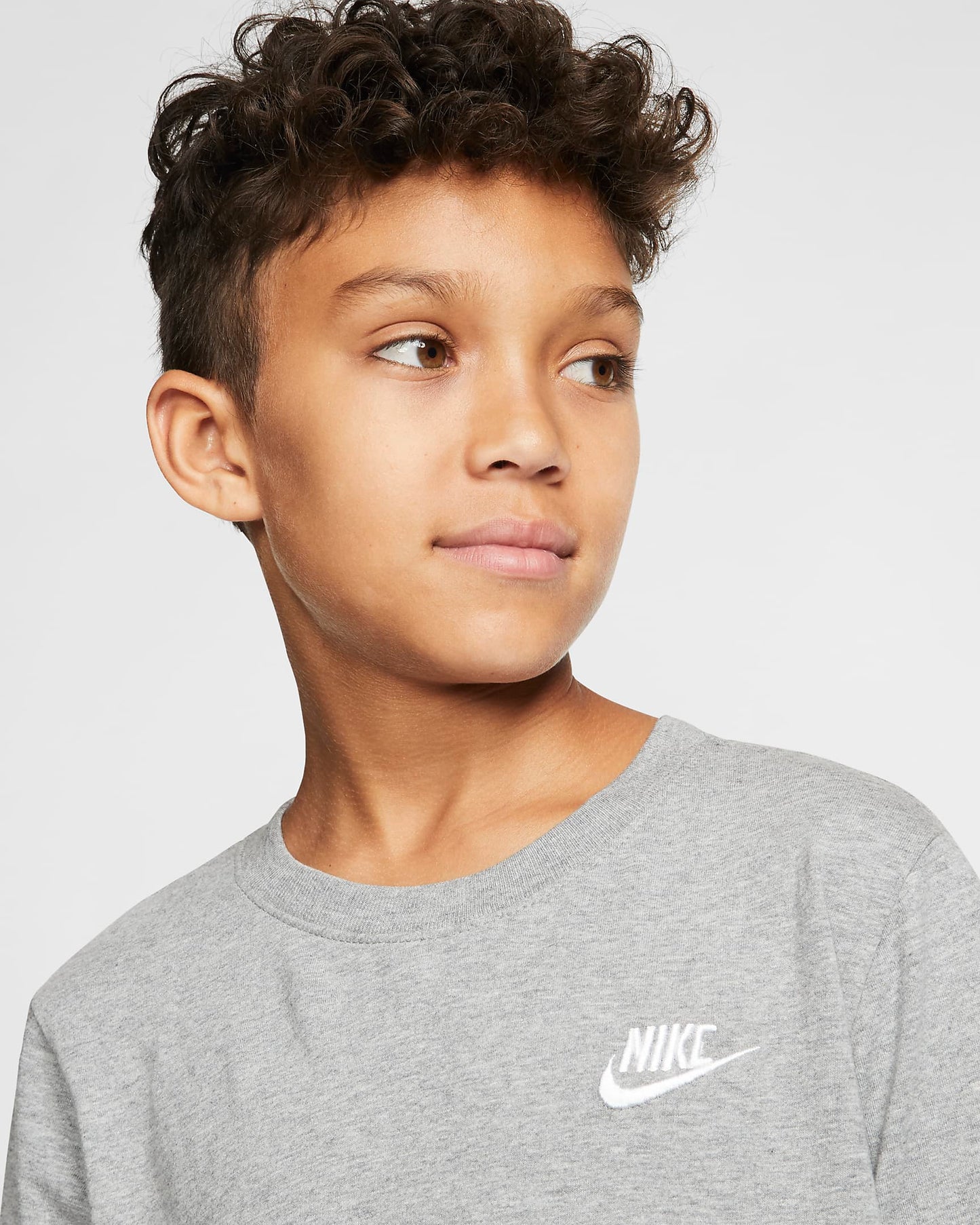 Nike Sportswear Older Kids' T-Shirt | Dark Grey Heather