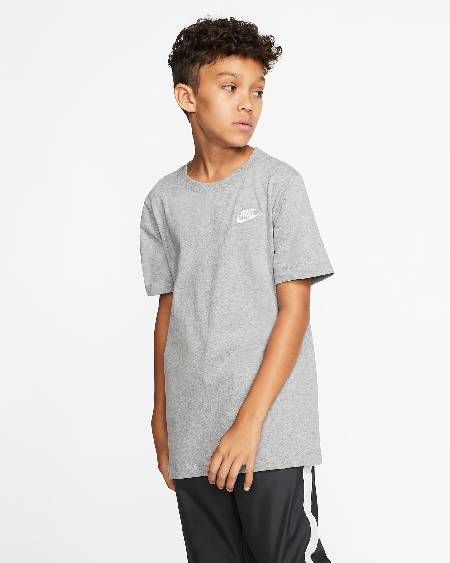 Nike Sportswear Older Kids' T-Shirt | Dark Grey Heather