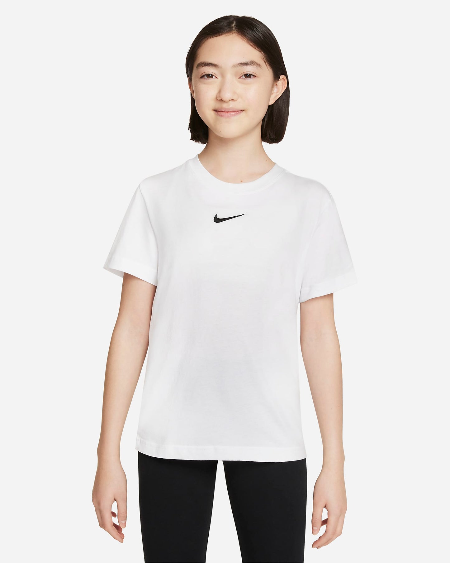 Nike Sportswear Older Kids' (Girls') T-Shirt | White