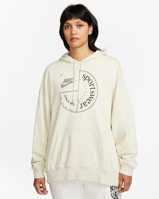 Nike Sportswear Oversized Pullover Hoodie | Sea Glass