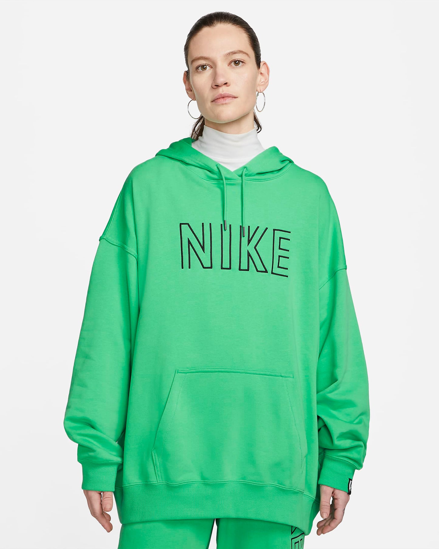 Nike Sportswear Women's Oversized Pullover Hoodie | Spring Green