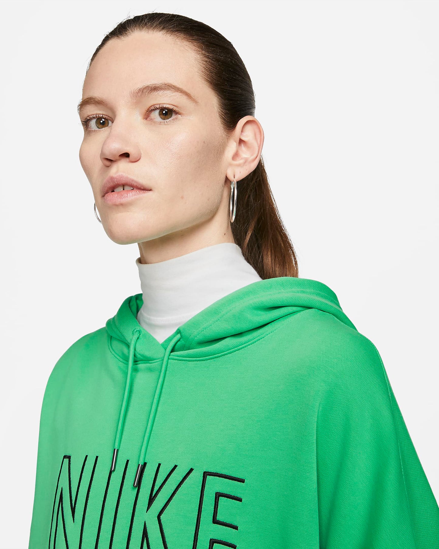 Nike Sportswear Women's Oversized Pullover Hoodie | Spring Green