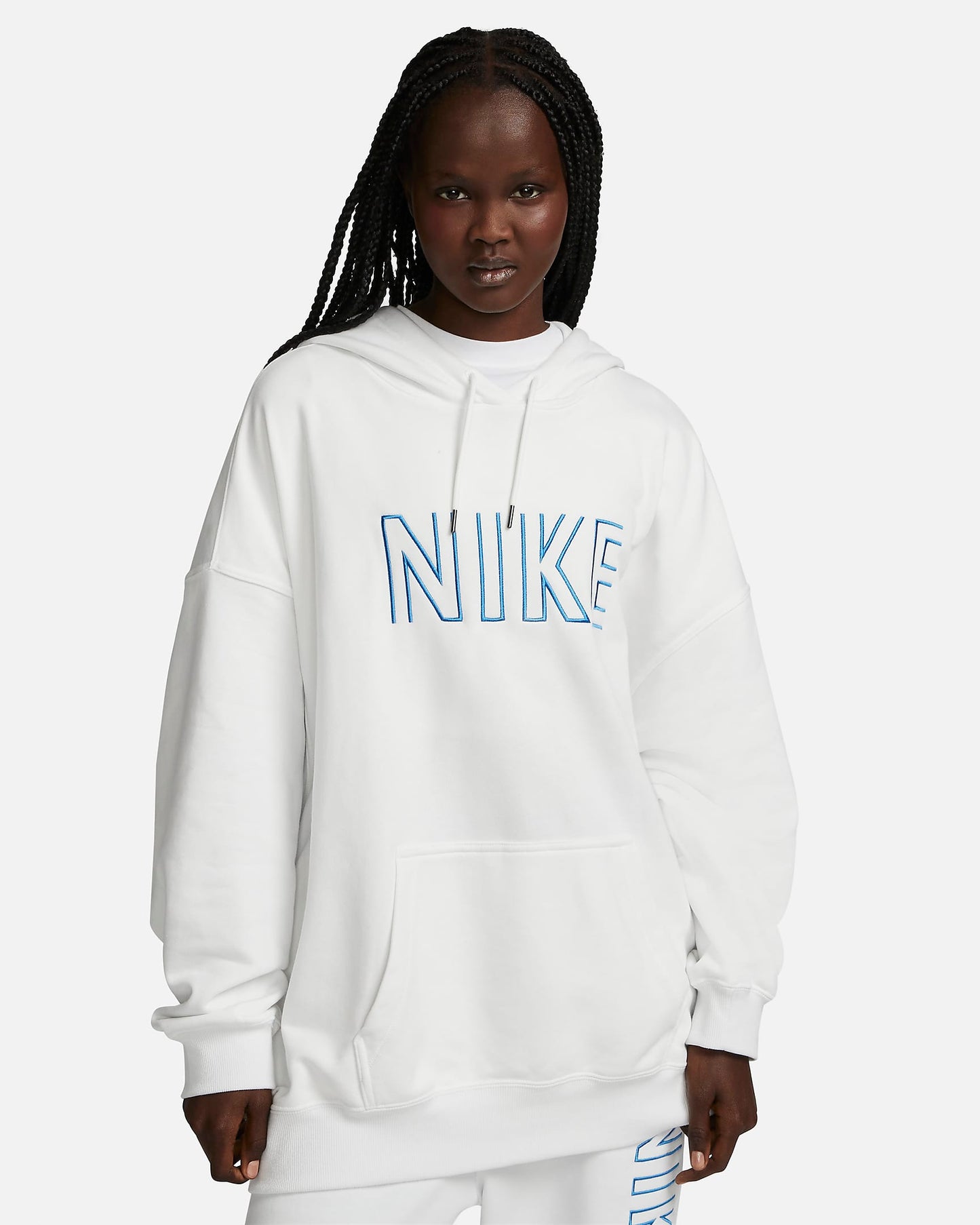 Nike Sportswear Women's Oversized Pullover Hoodie | Summit White