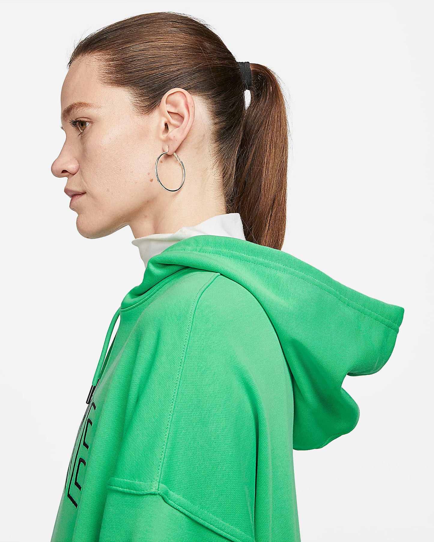 Nike Sportswear Women's Oversized Pullover Hoodie | Spring Green