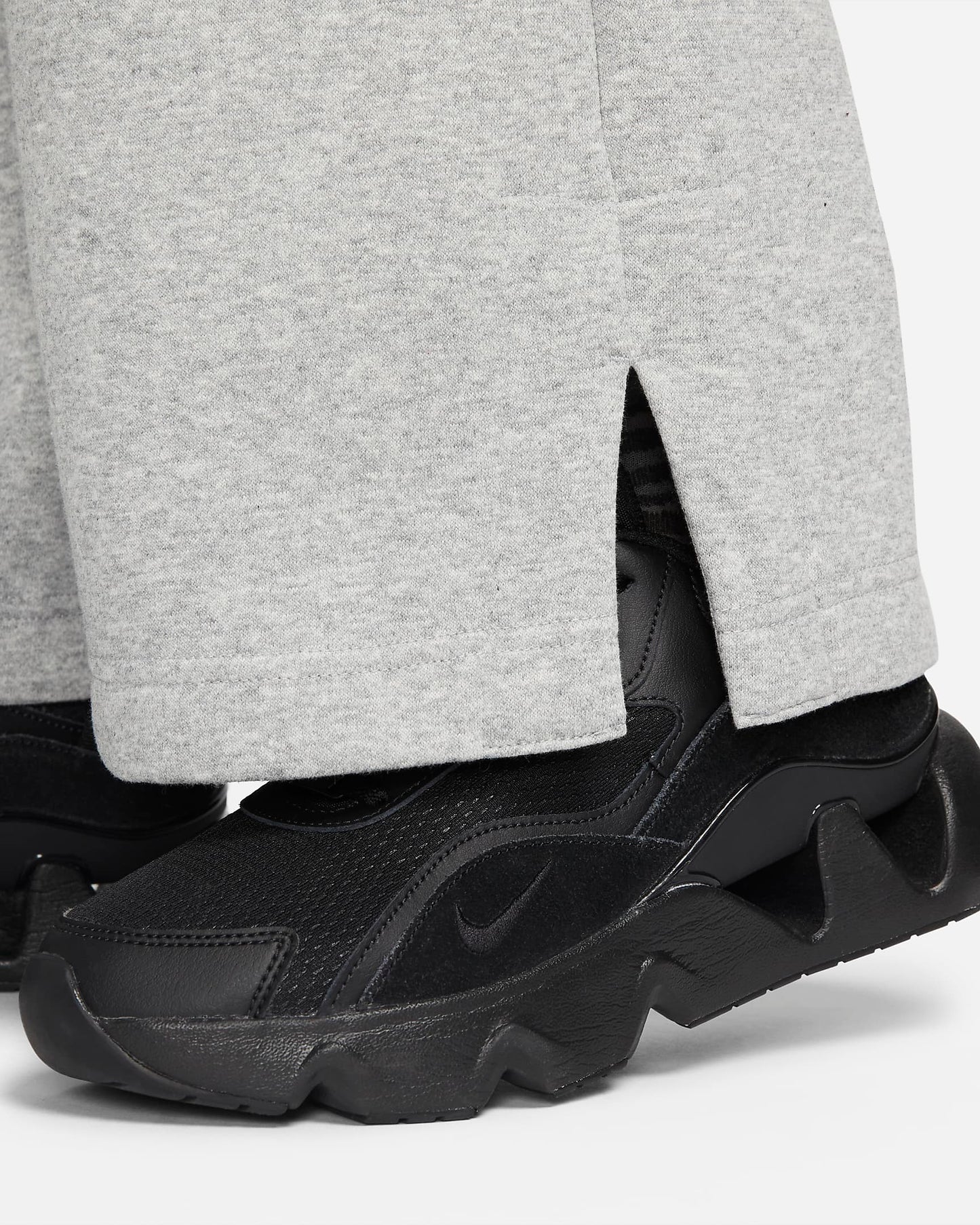 Nike Sportswear Phoenix Fleece Wide-Leg | Dark Grey Heather