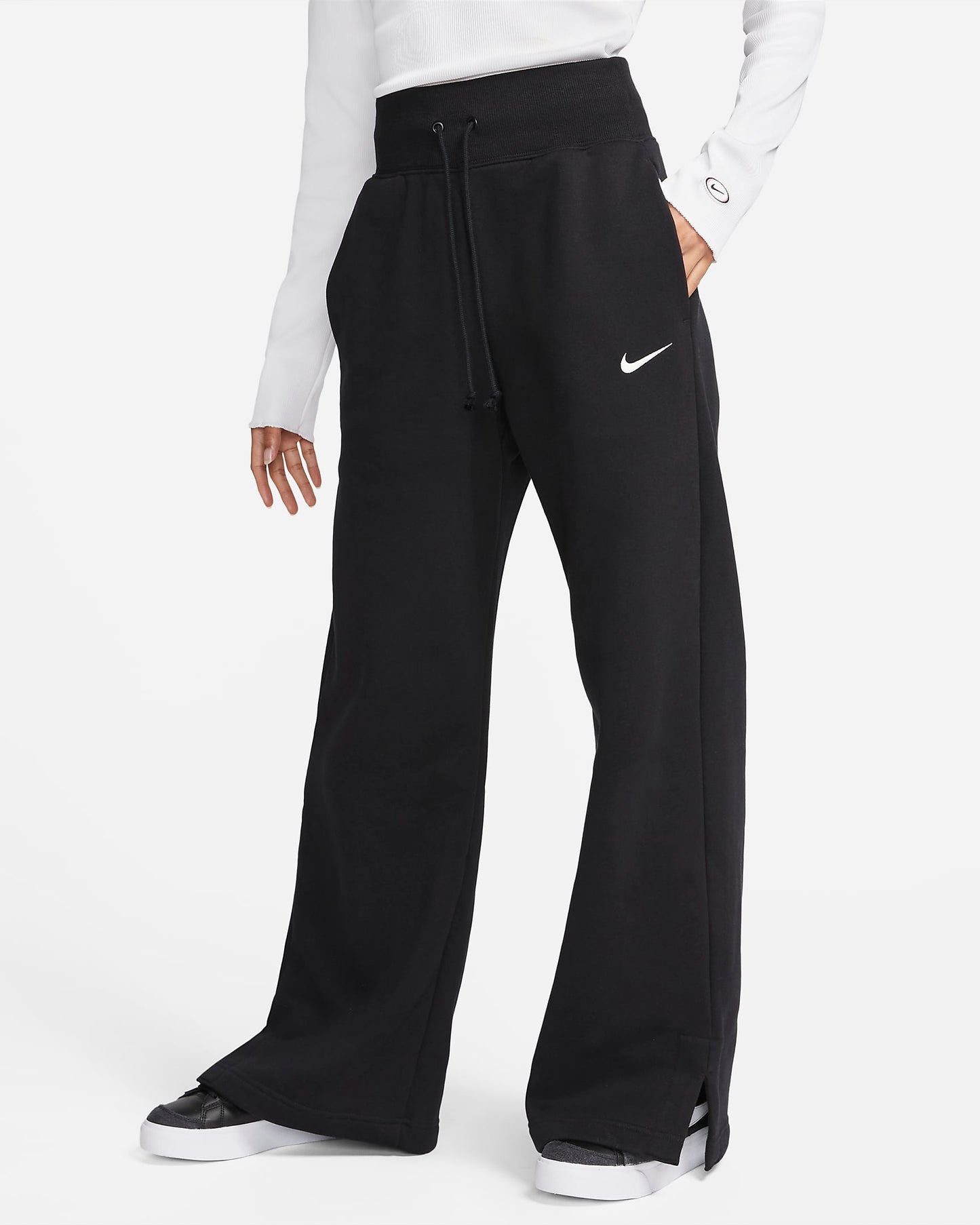 Nike Sportswear Phoenix Fleece Wide-Leg | Black