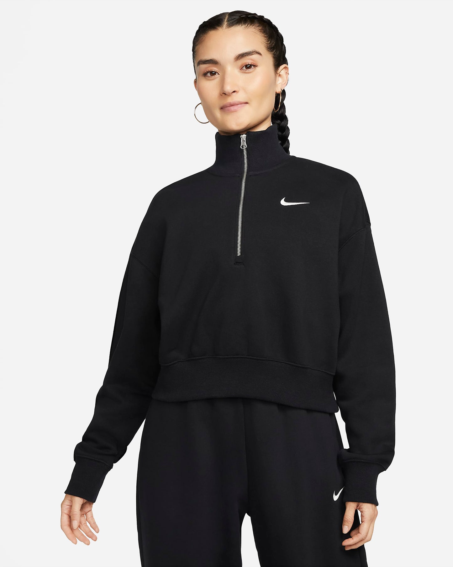 Nike Sportswear Phoenix Fleece Zip | Black