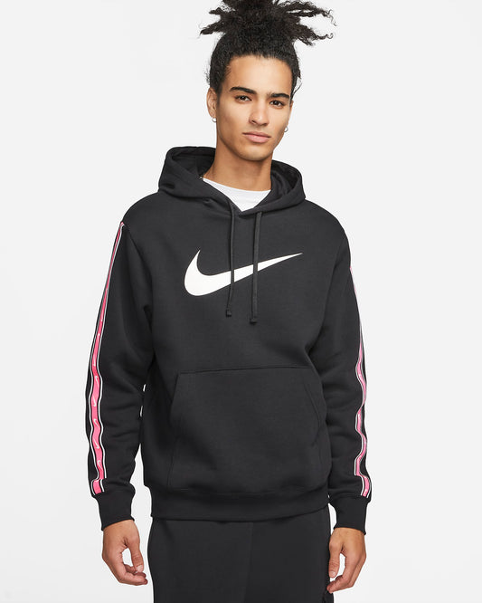 Nike Sportswear Repeat Pullover Fleece Hoodie | Black