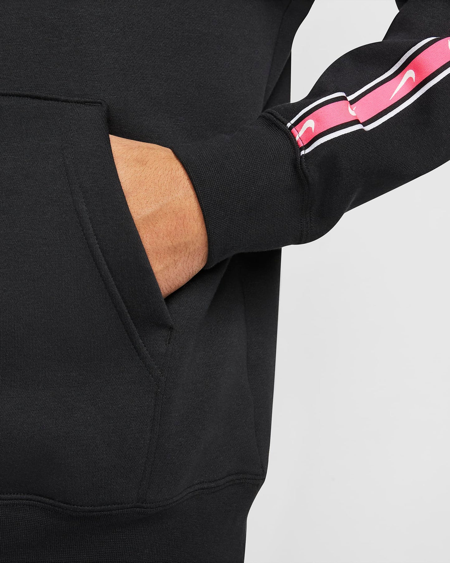 Nike Sportswear Repeat Pullover Fleece Hoodie | Black